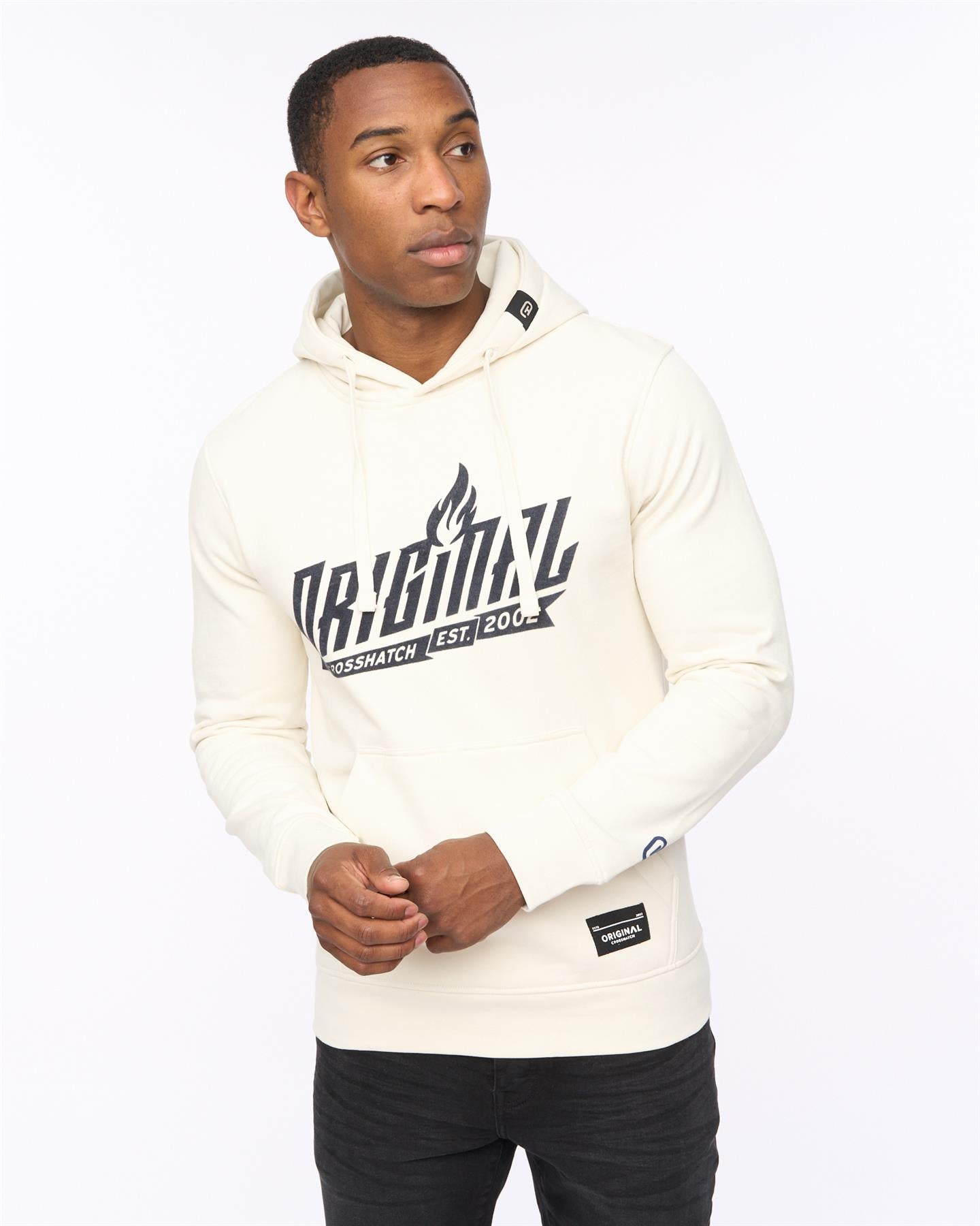 Mens Jampstead Hoodie Light Stone