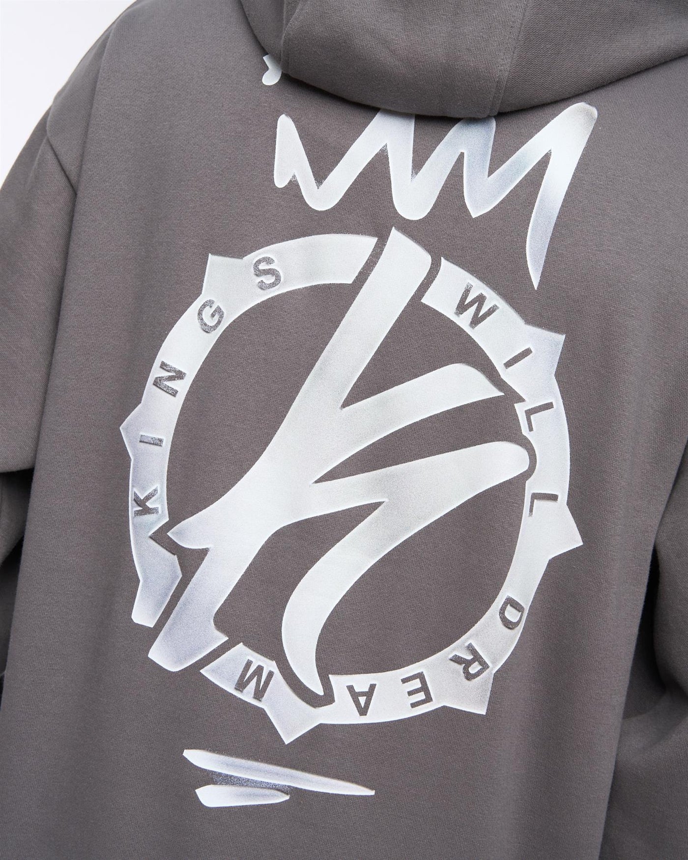 Mens Kayspray Hoodie  Asphalt