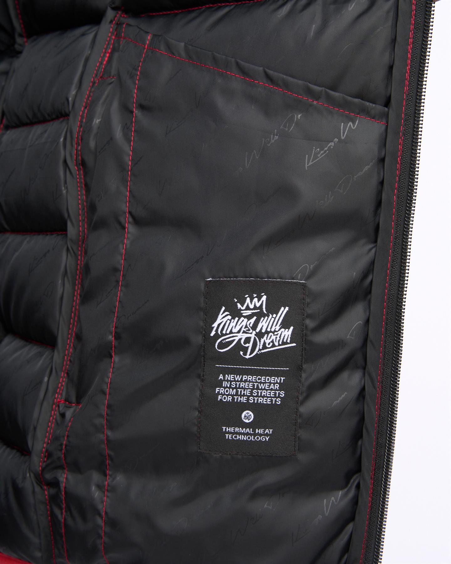 Mens Jackinson Gilet Red