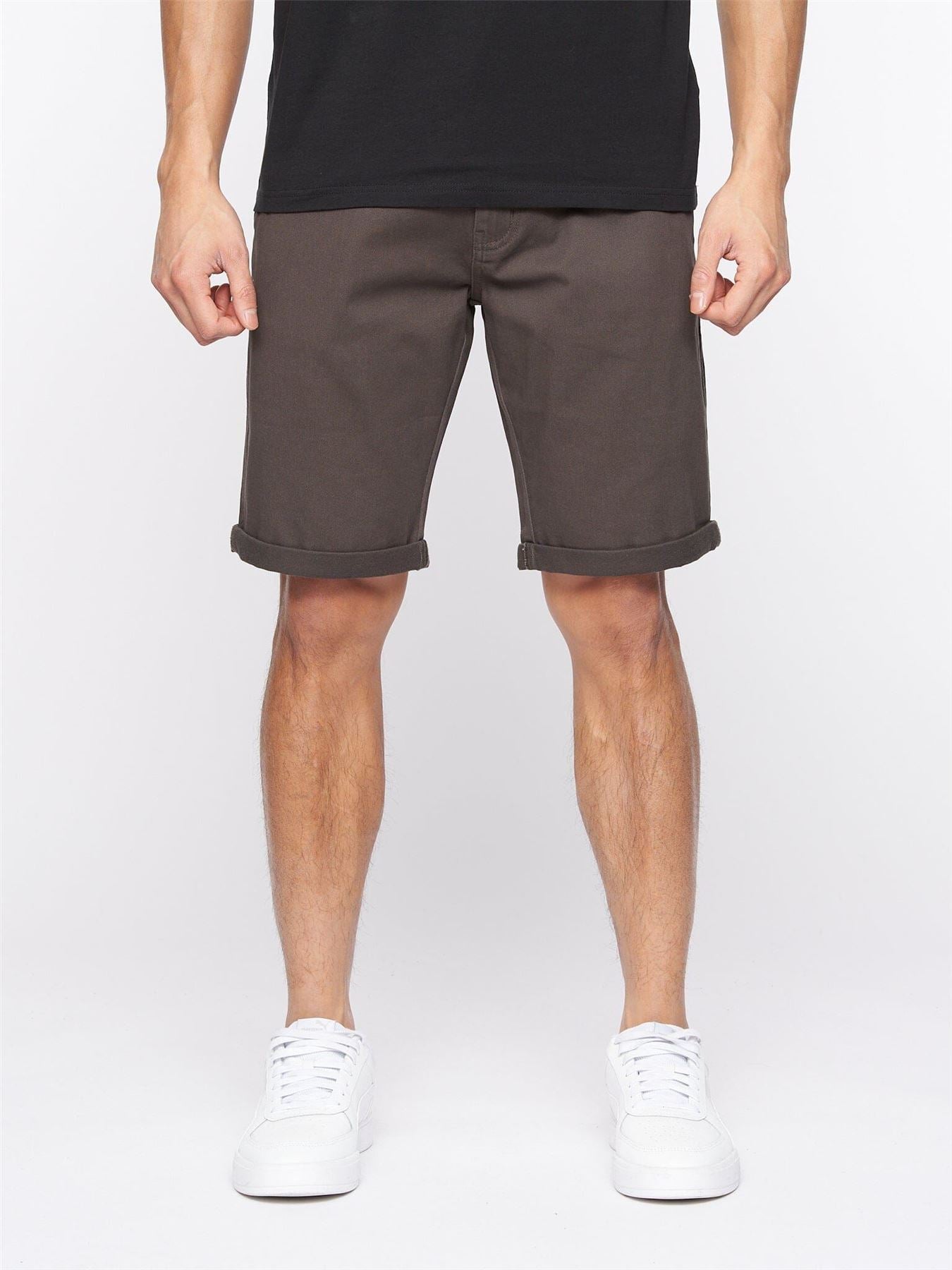 Sinwood Chino Shorts Charcoal