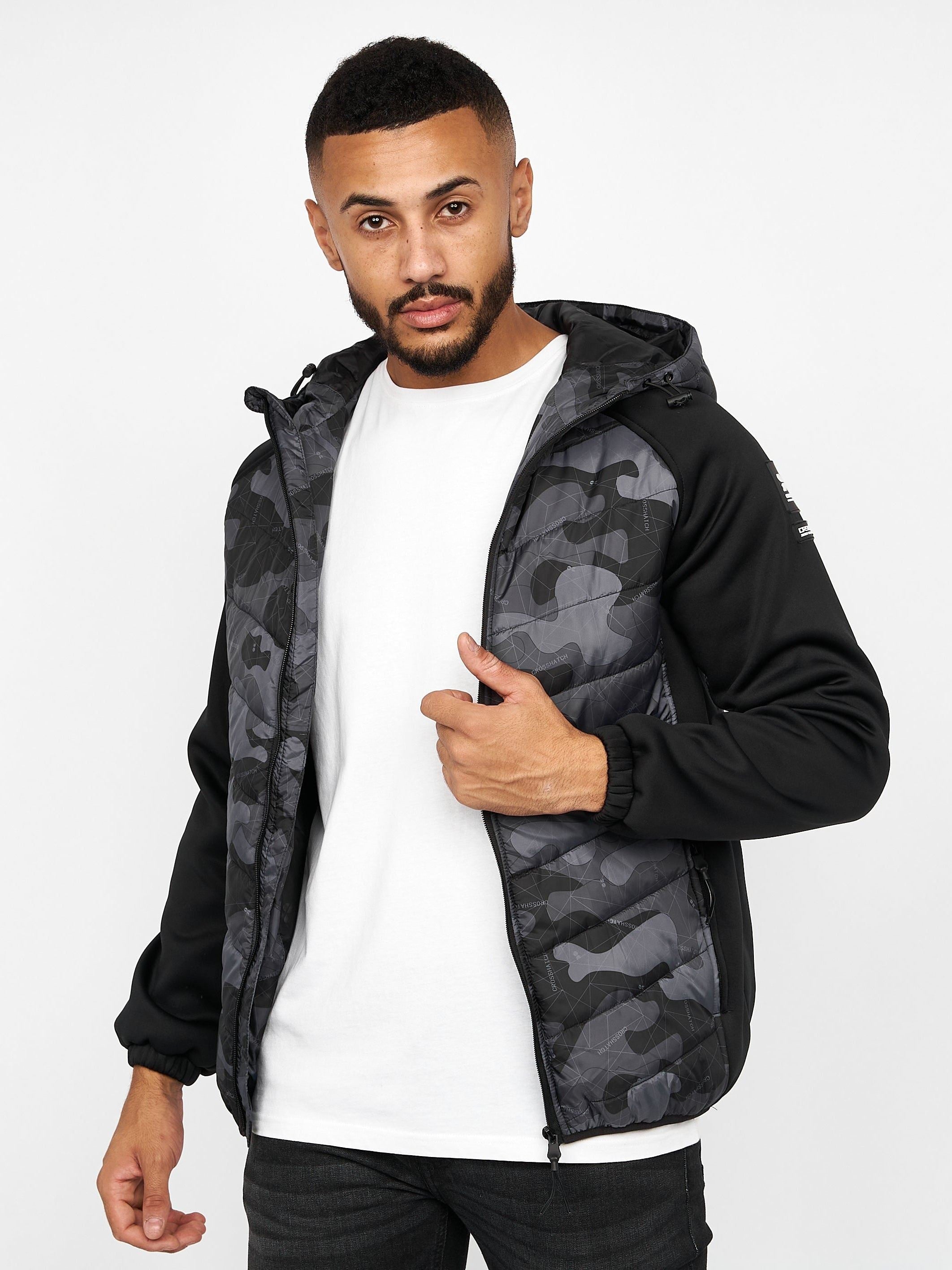 Mens Jamilar Jacket Dark Camo