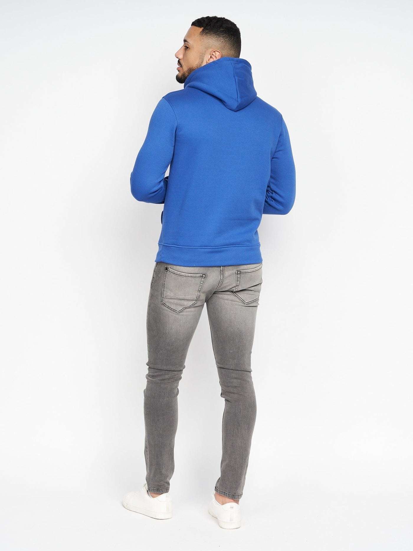 Mens Bartamax Hoodie Blue