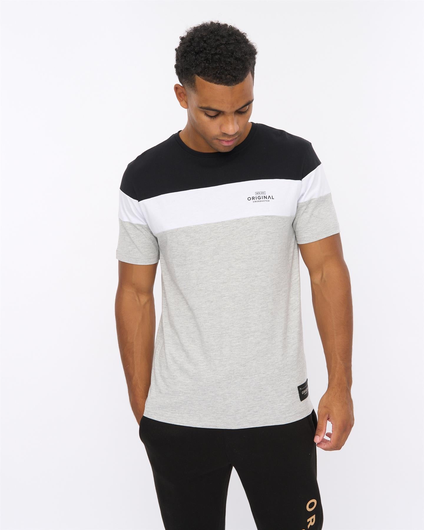 Mens Pattermay T-Shirt Black