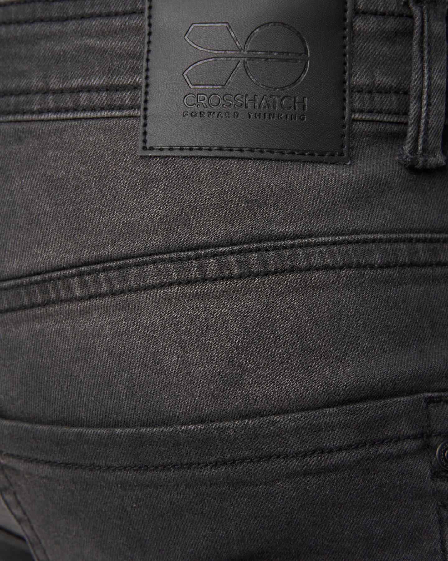 Mens Buraca Slim Fit Denim Jeans Charcoal Wash