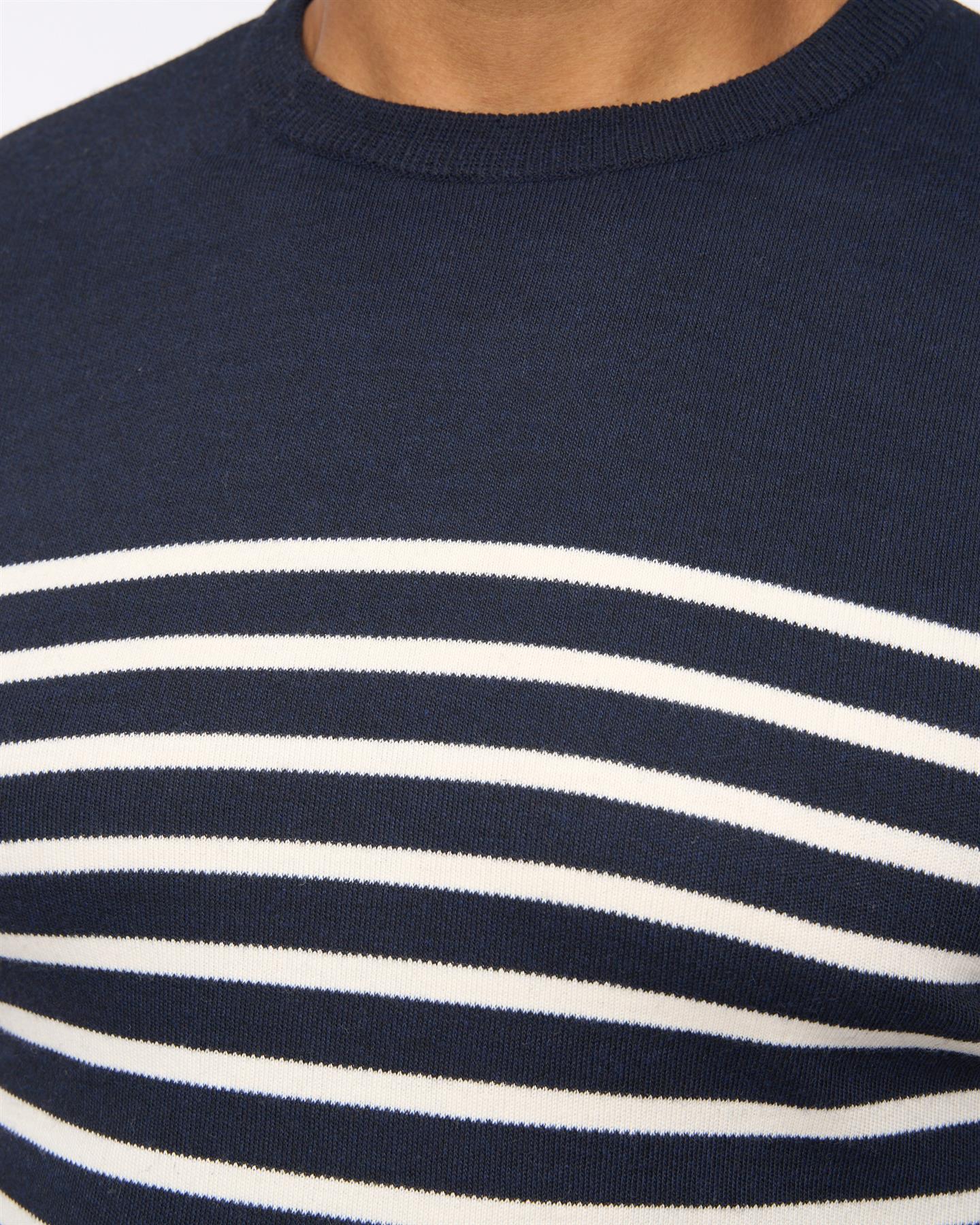 Howland Crew Neck Jumper Navy