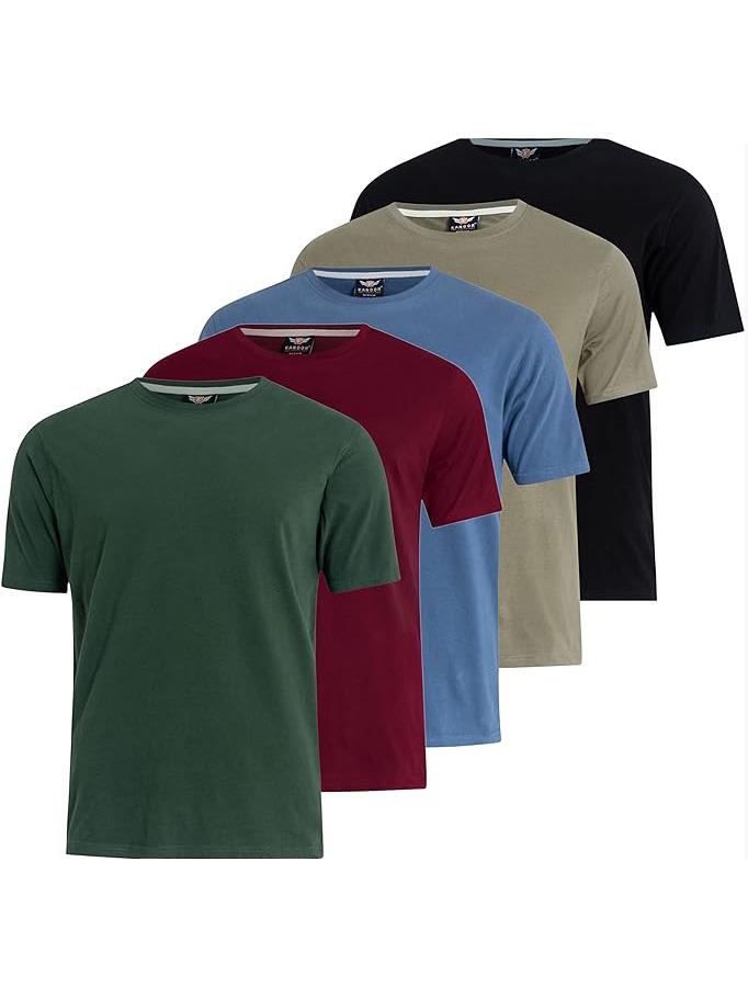 Men's Dovar T-Shirt 5pk Assorted 2