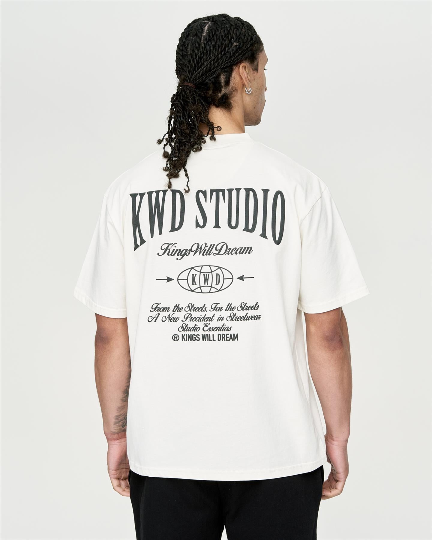 Mens Studio Studios T-Shirt Off White