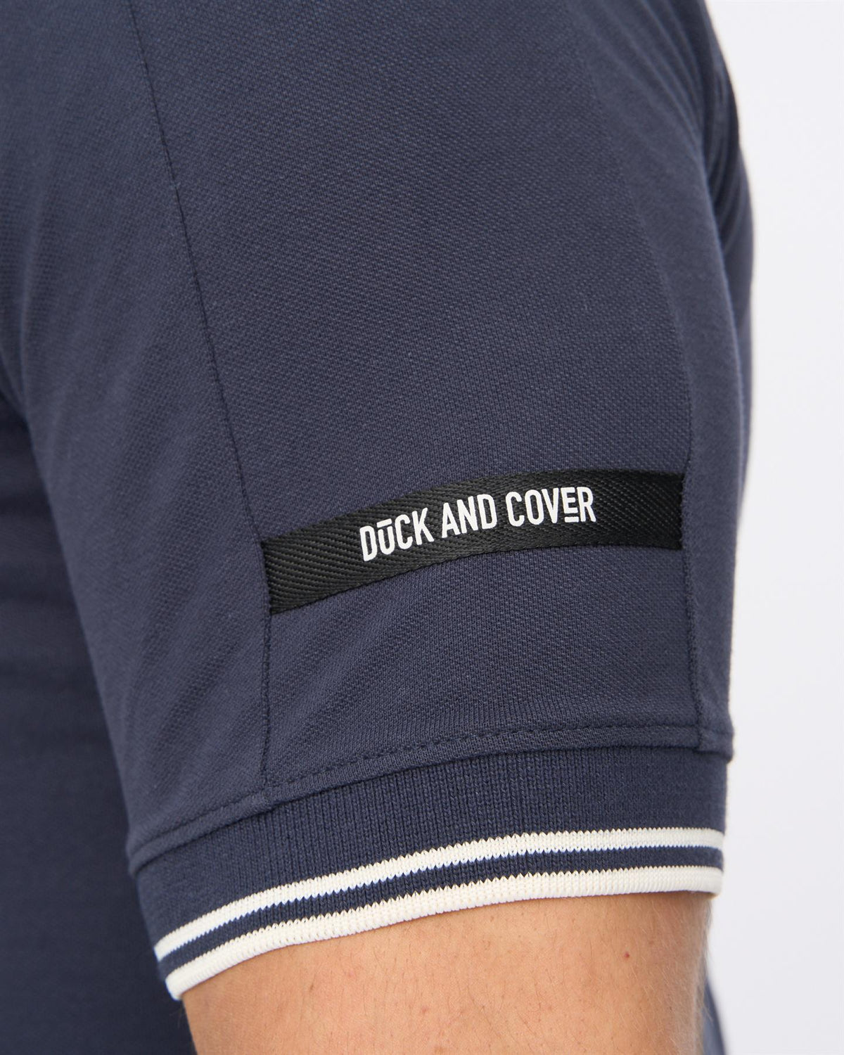 Mens Wrentham Polo Denim Blue