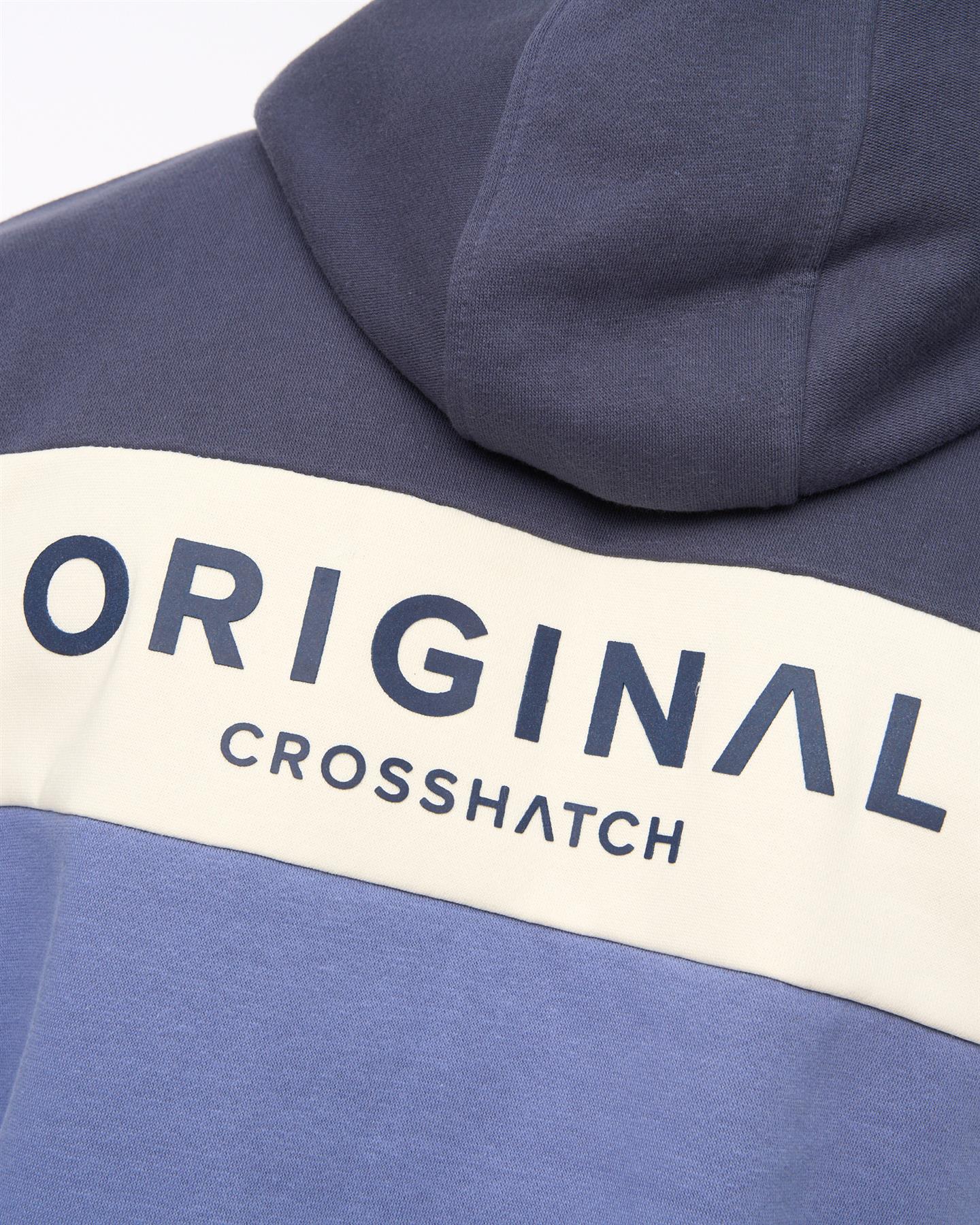 Mens Castlebay Hoodie Blue