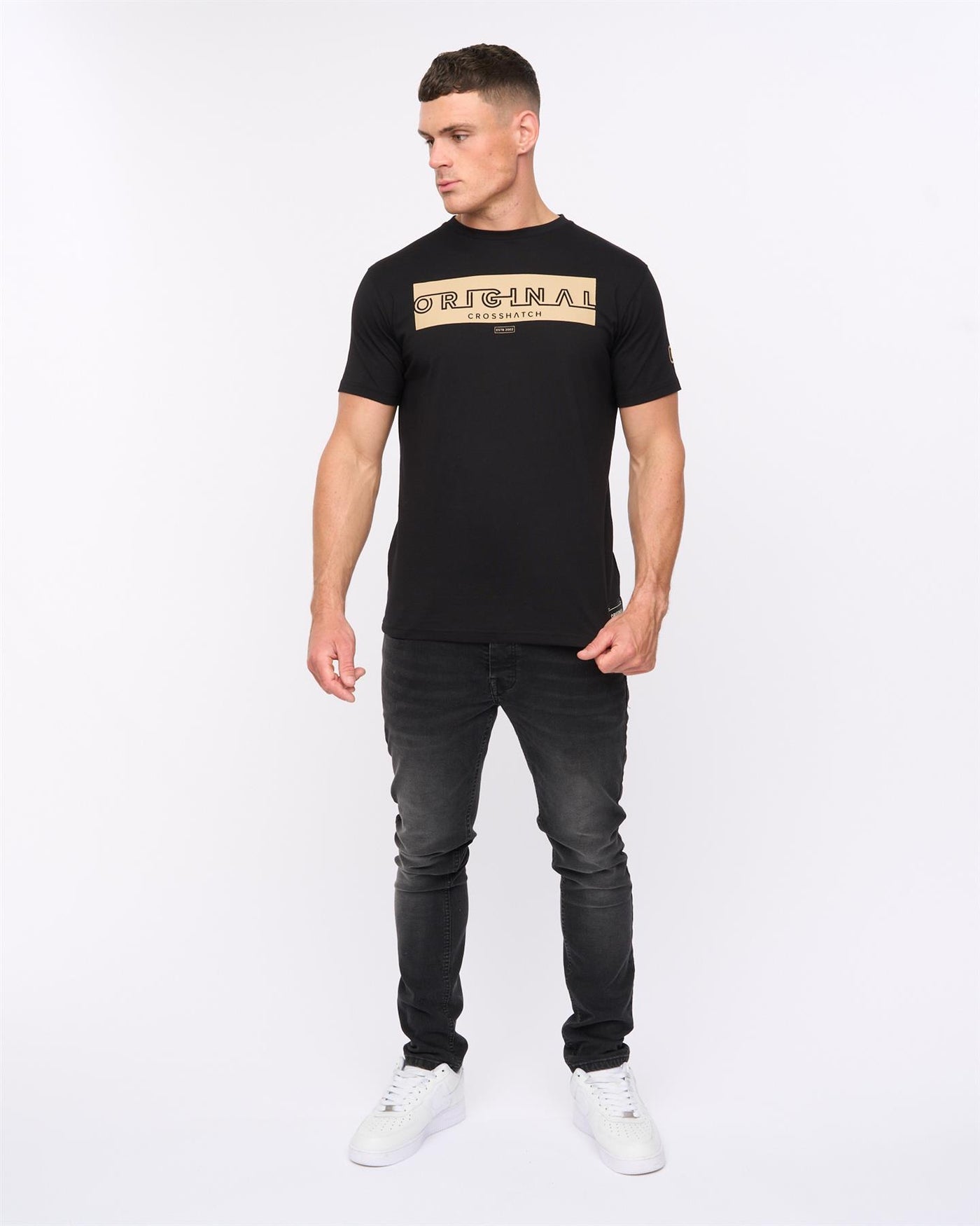 Mens Kratmoss T-Shirt Black