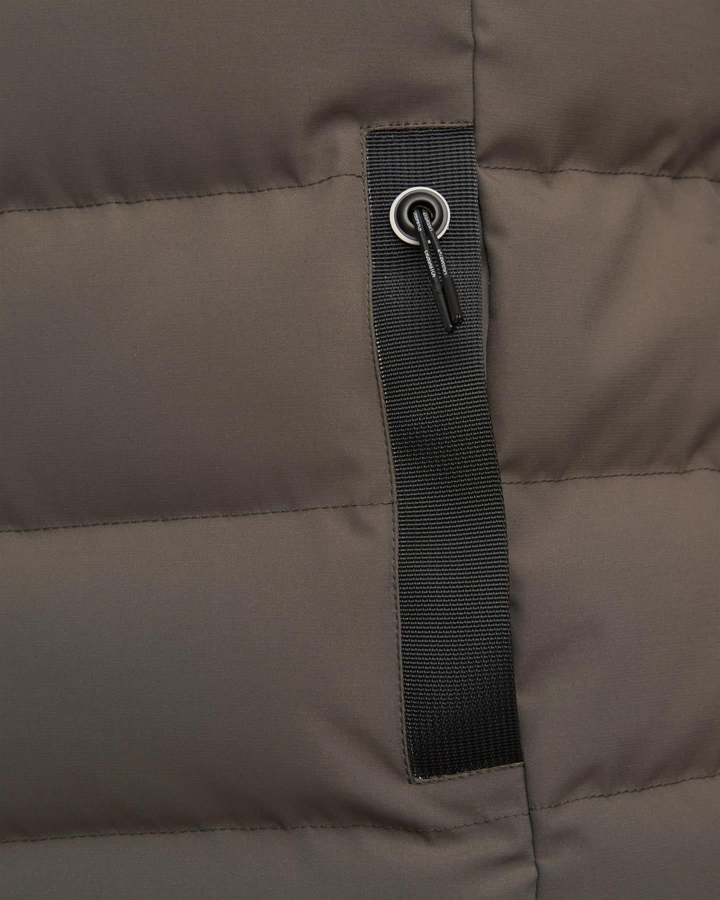 Mens Kampleys Embossed Gilet Deep Olive