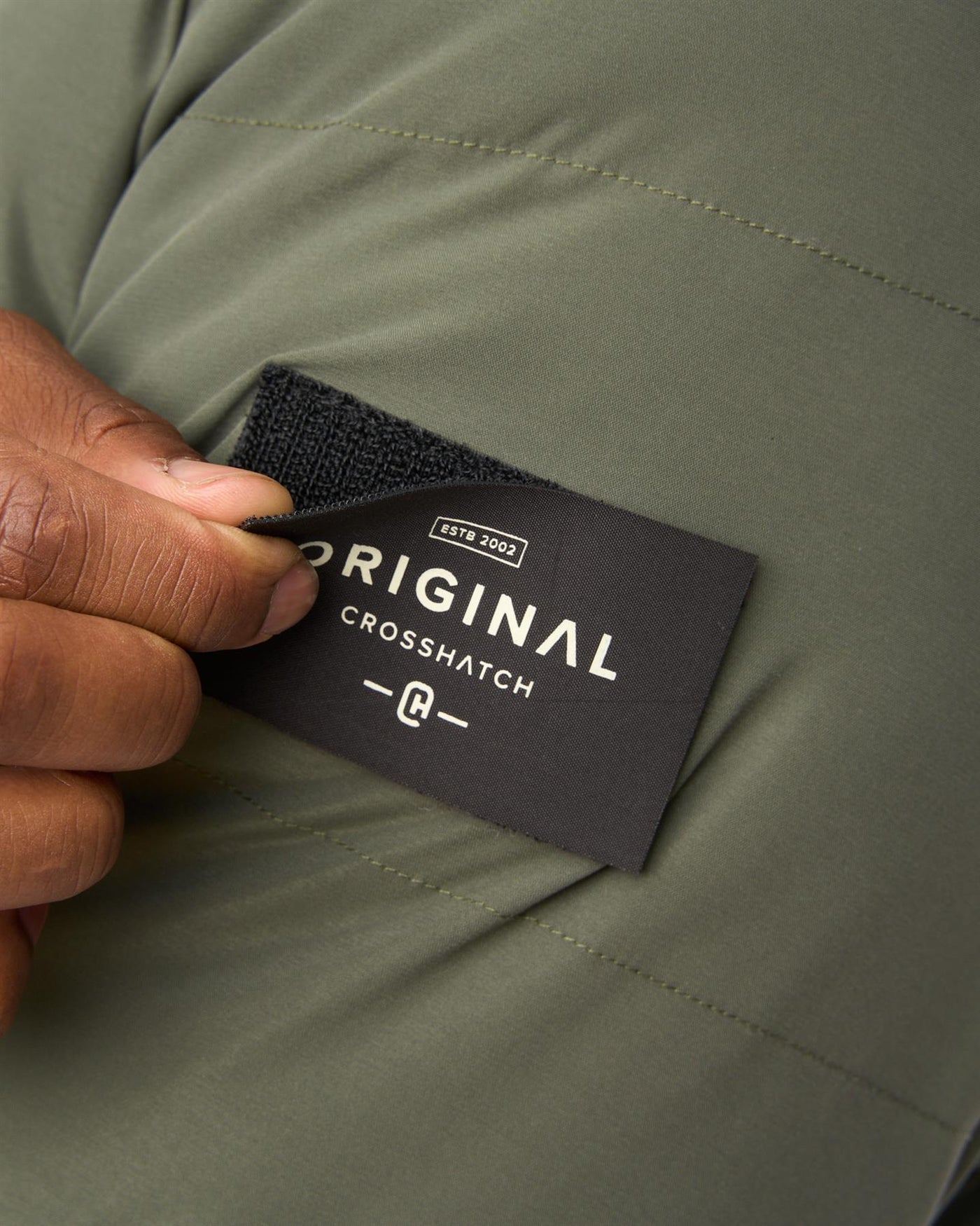 Mens Kampnew Embossed Jacket Dark Olive