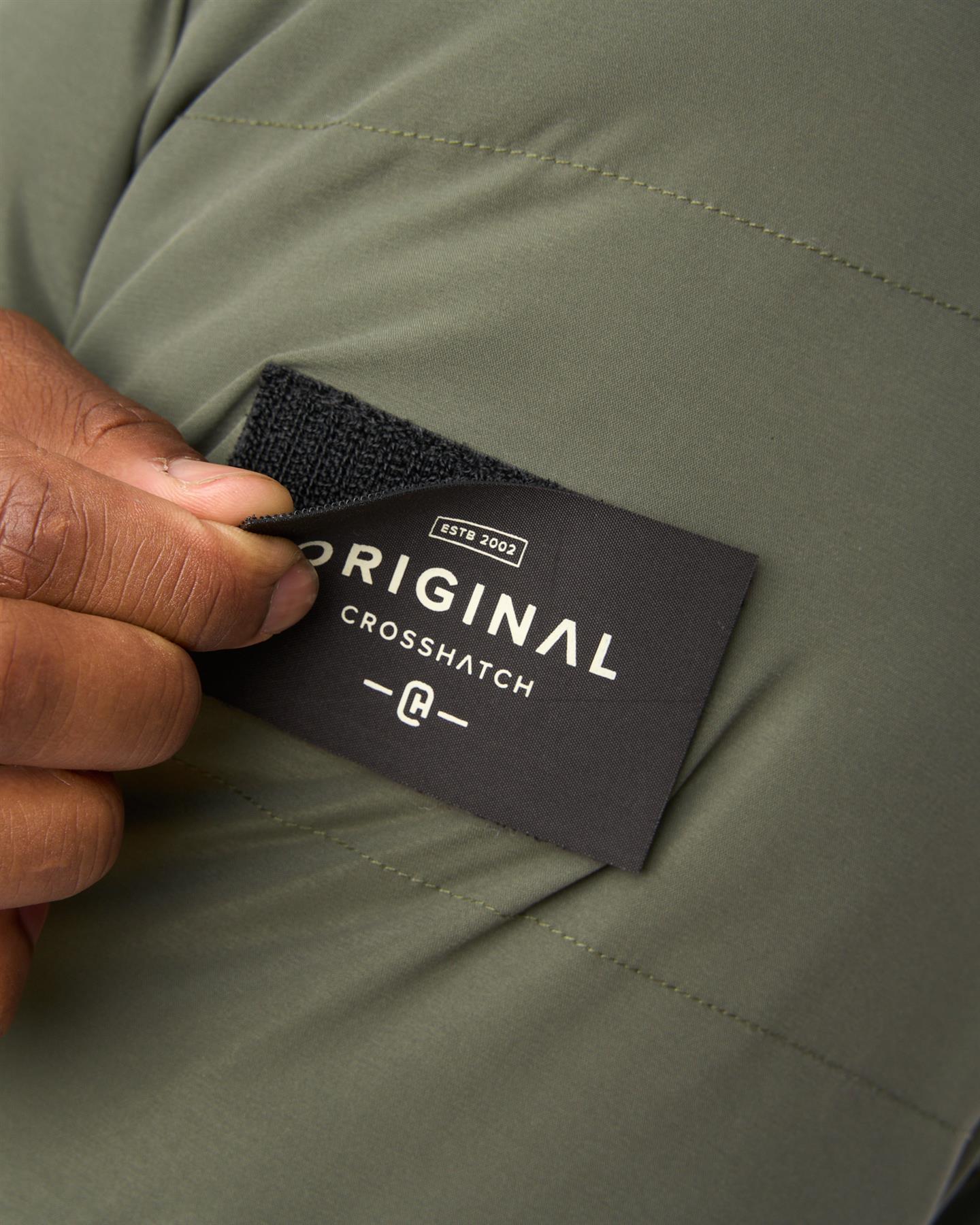 Mens Kampnew Embossed Jacket Dark Olive