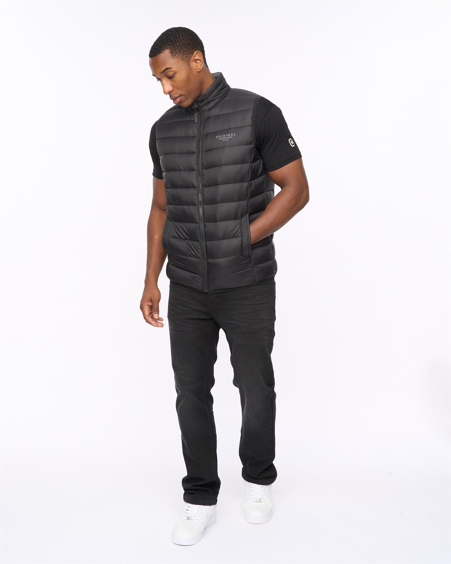 Mens Gattering MVE Gilet Black