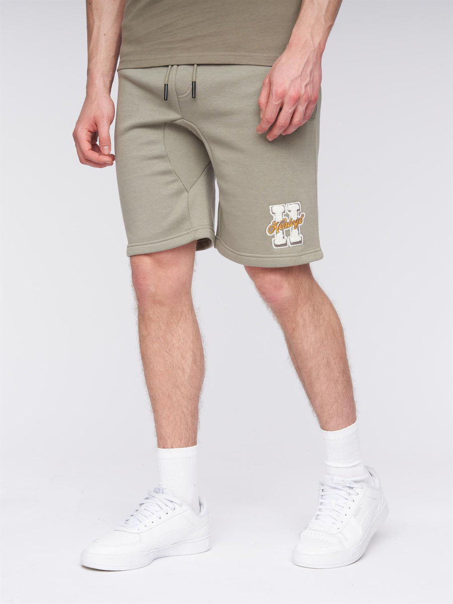 Mens Aitchen Jog Shorts Dusty Olive