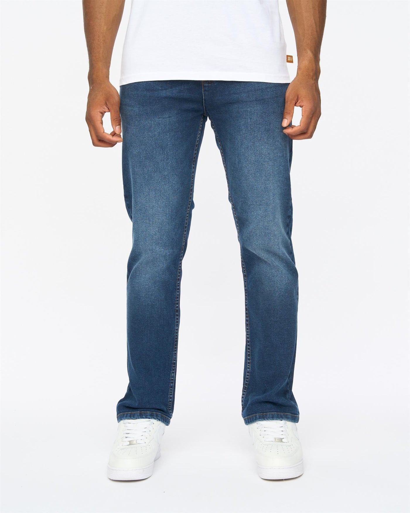 Mens Janstar Straight Leg Jeans Dark Wash