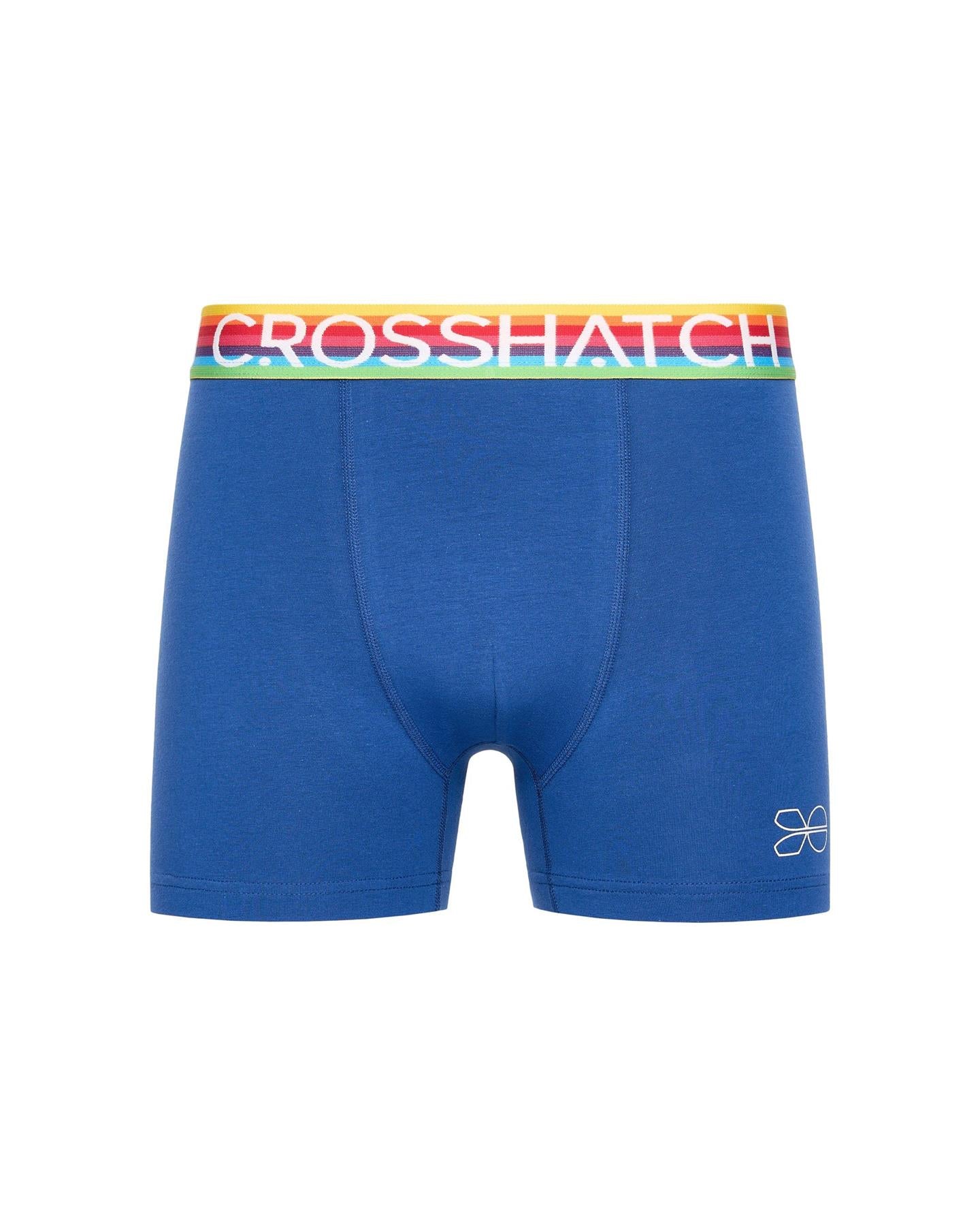 Rainbow Mix Boxers 3pk Blue Mix