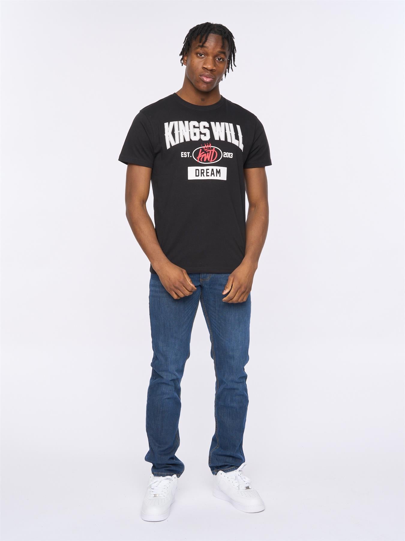 Mens Knockout T-Shirt Black