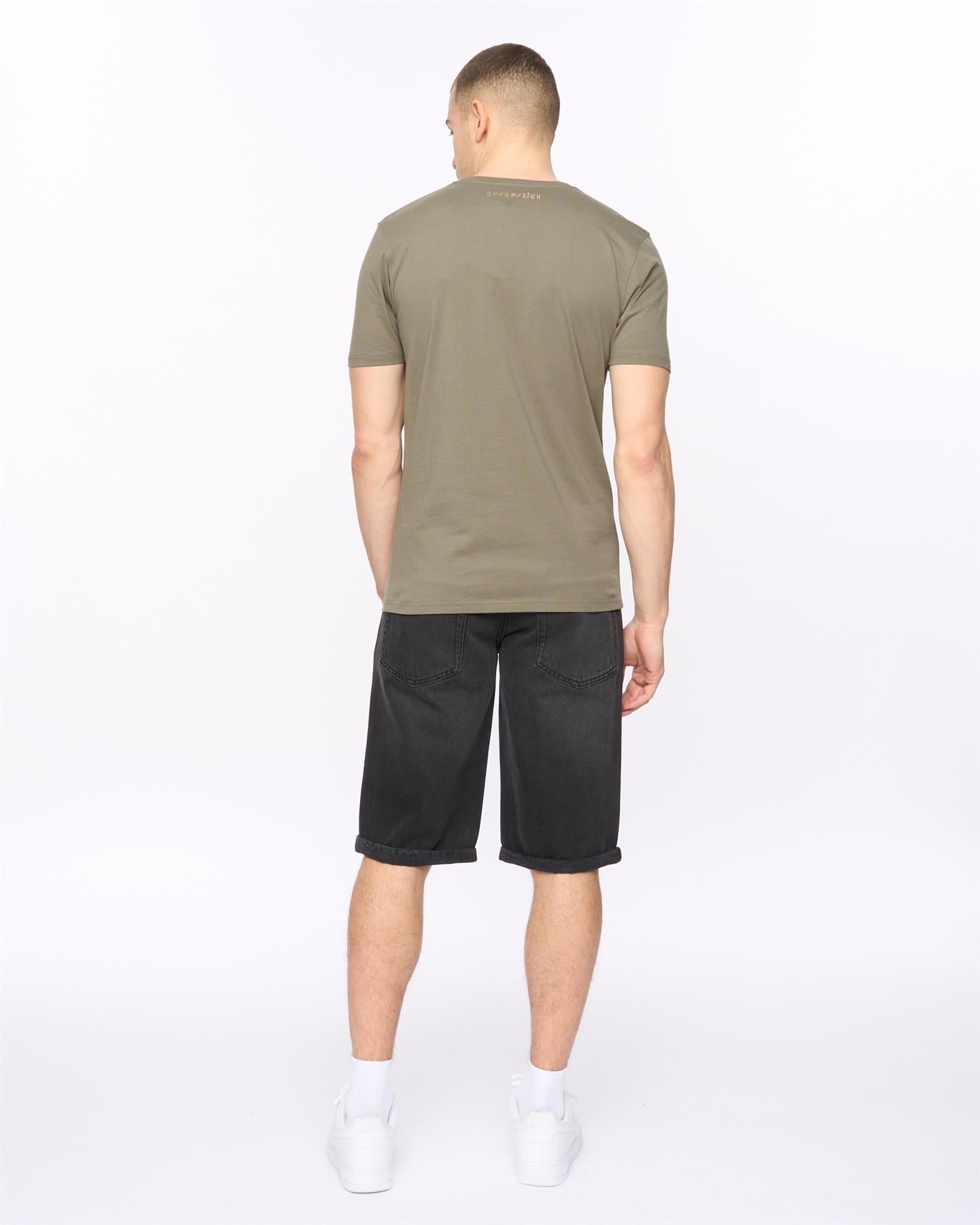 Mens Wenfore T-Shirt Dark Sage