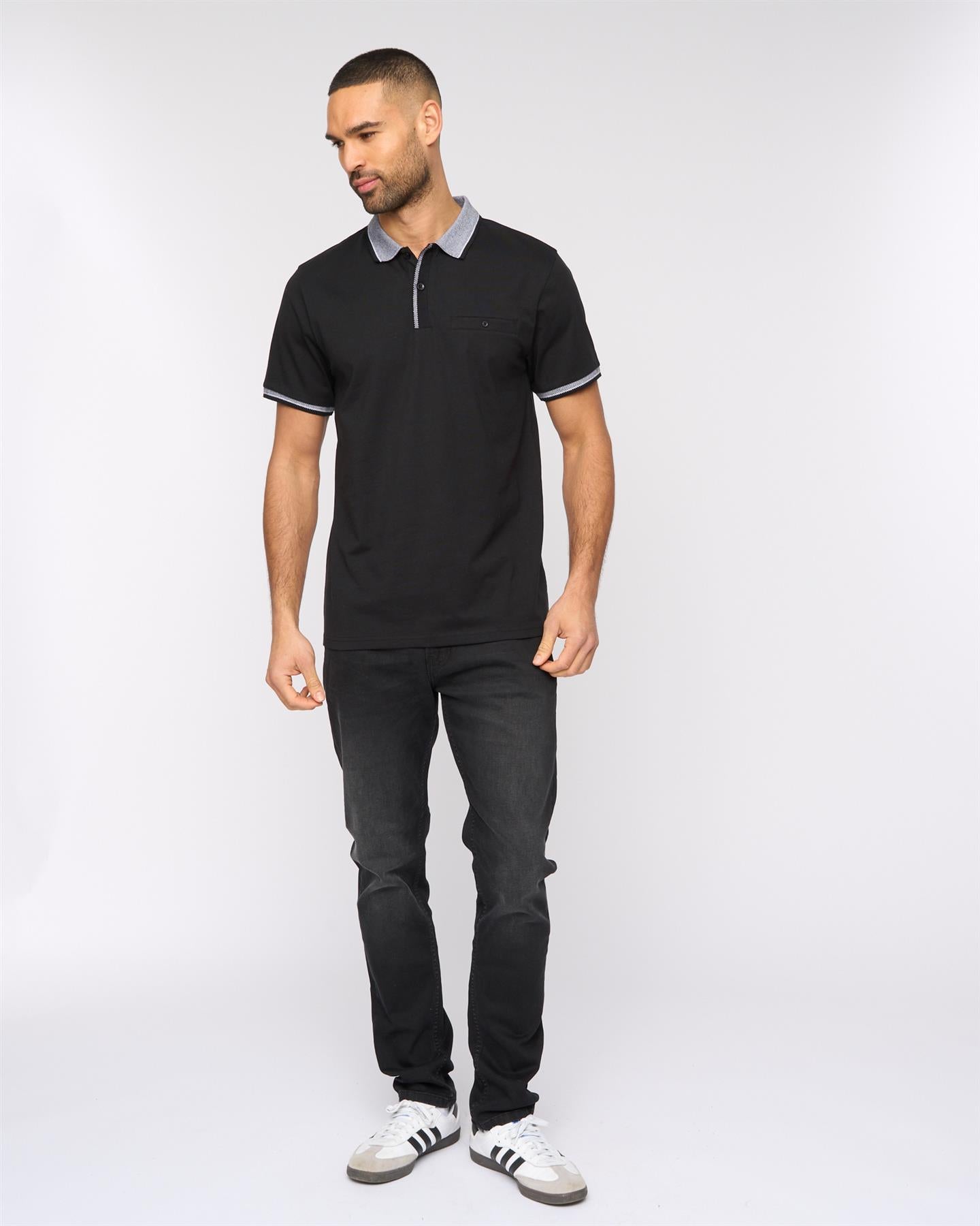 Mens Eastbrook Polo Black