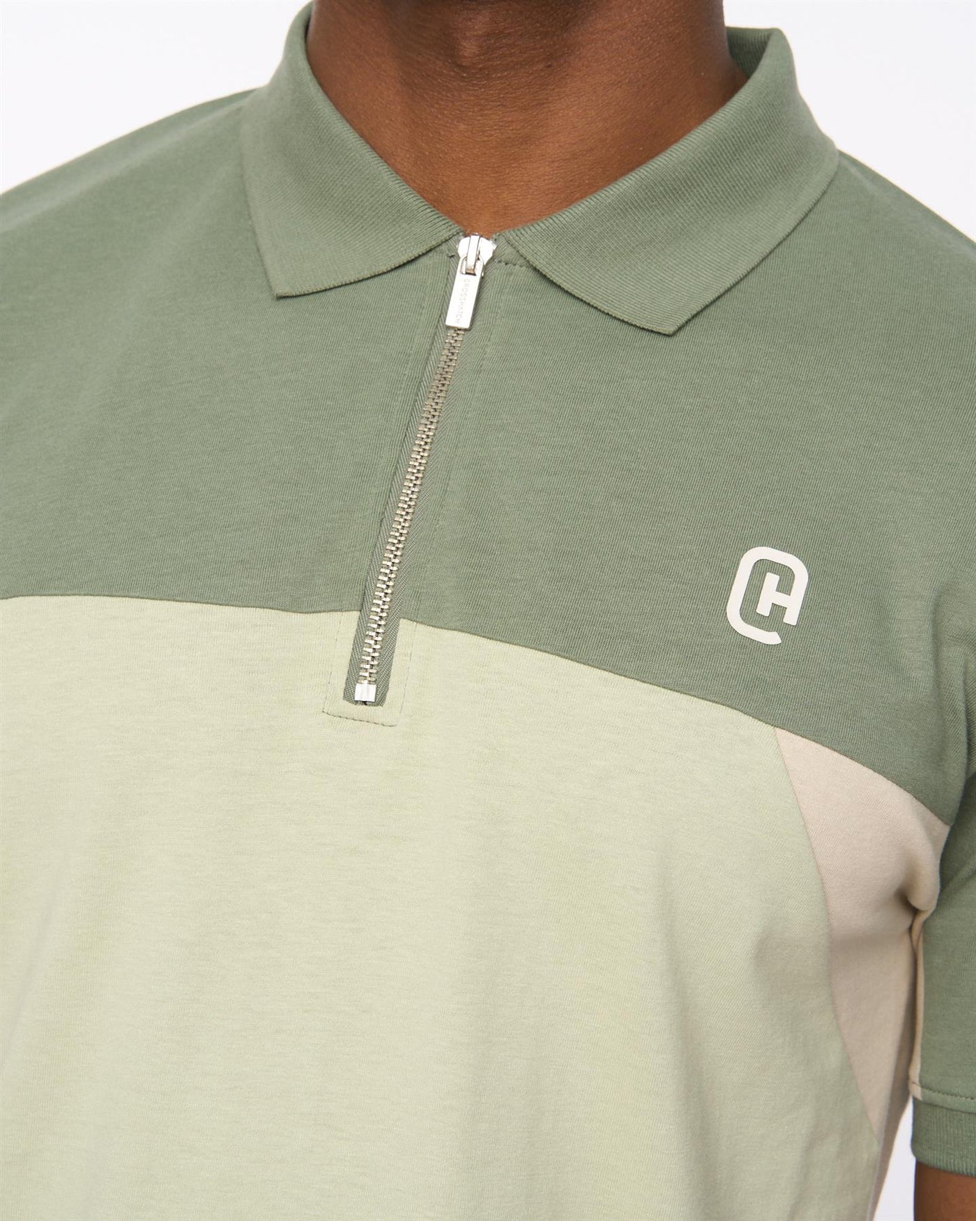 Mens Castlebay Polo Light Olive