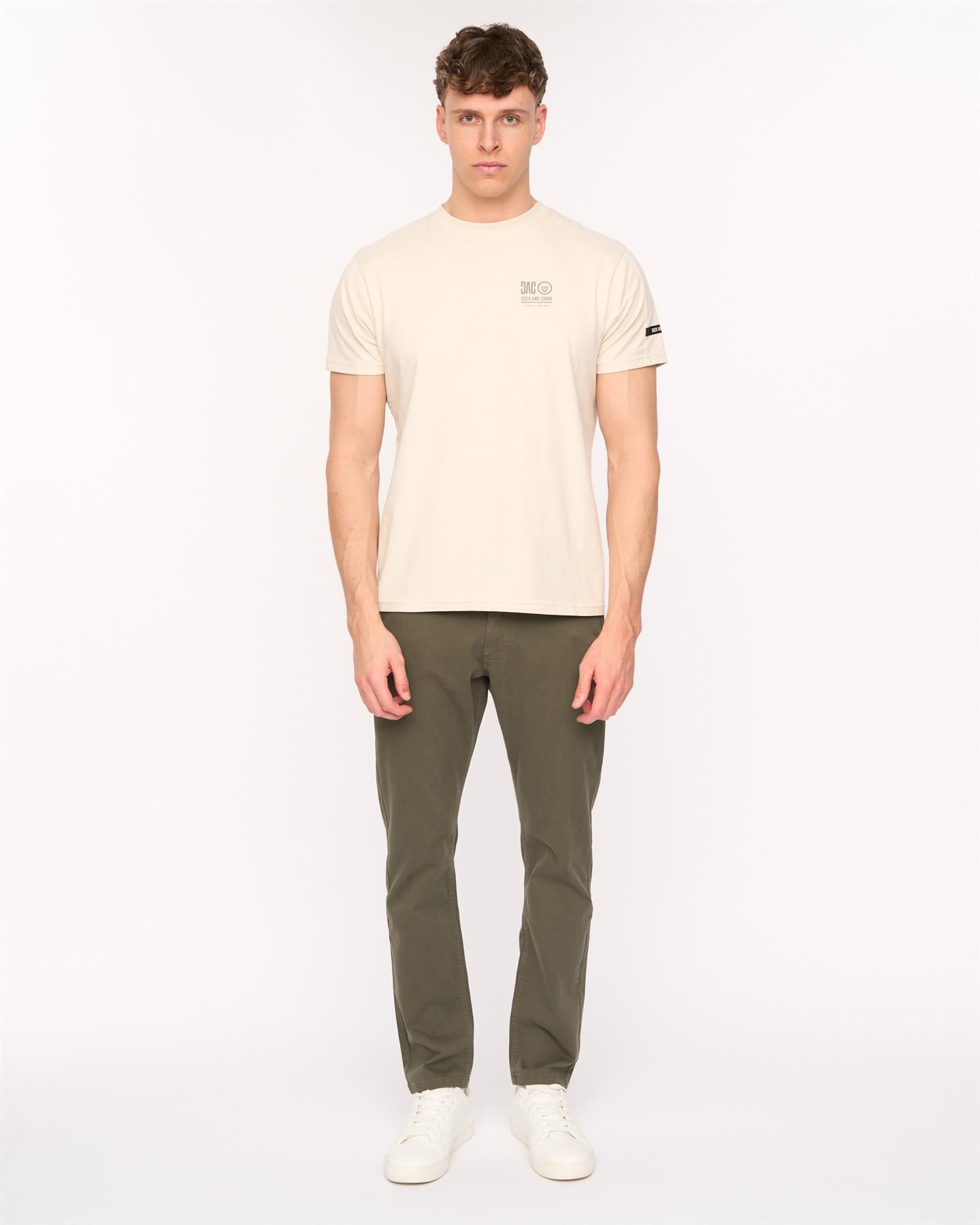 Mens Moretor Chinos Olive