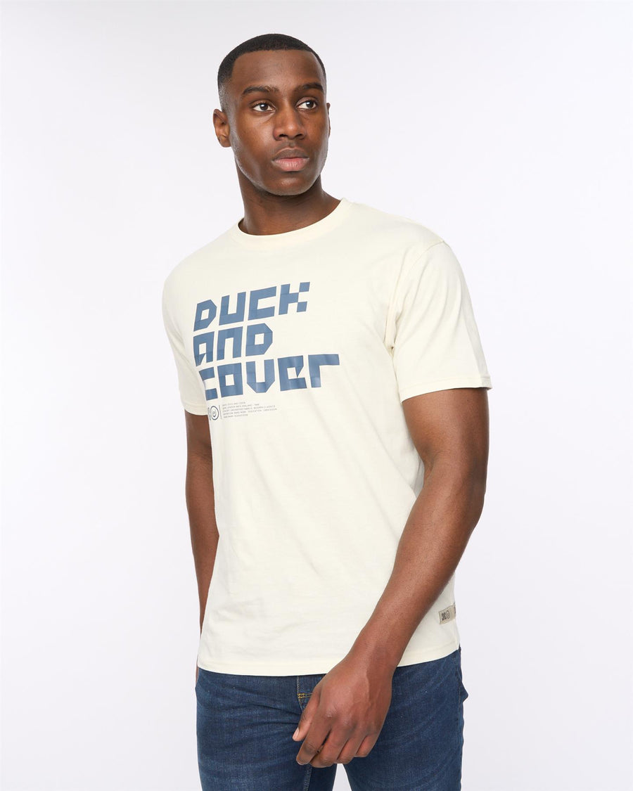 Mens Bloxx T-Shirt Off White