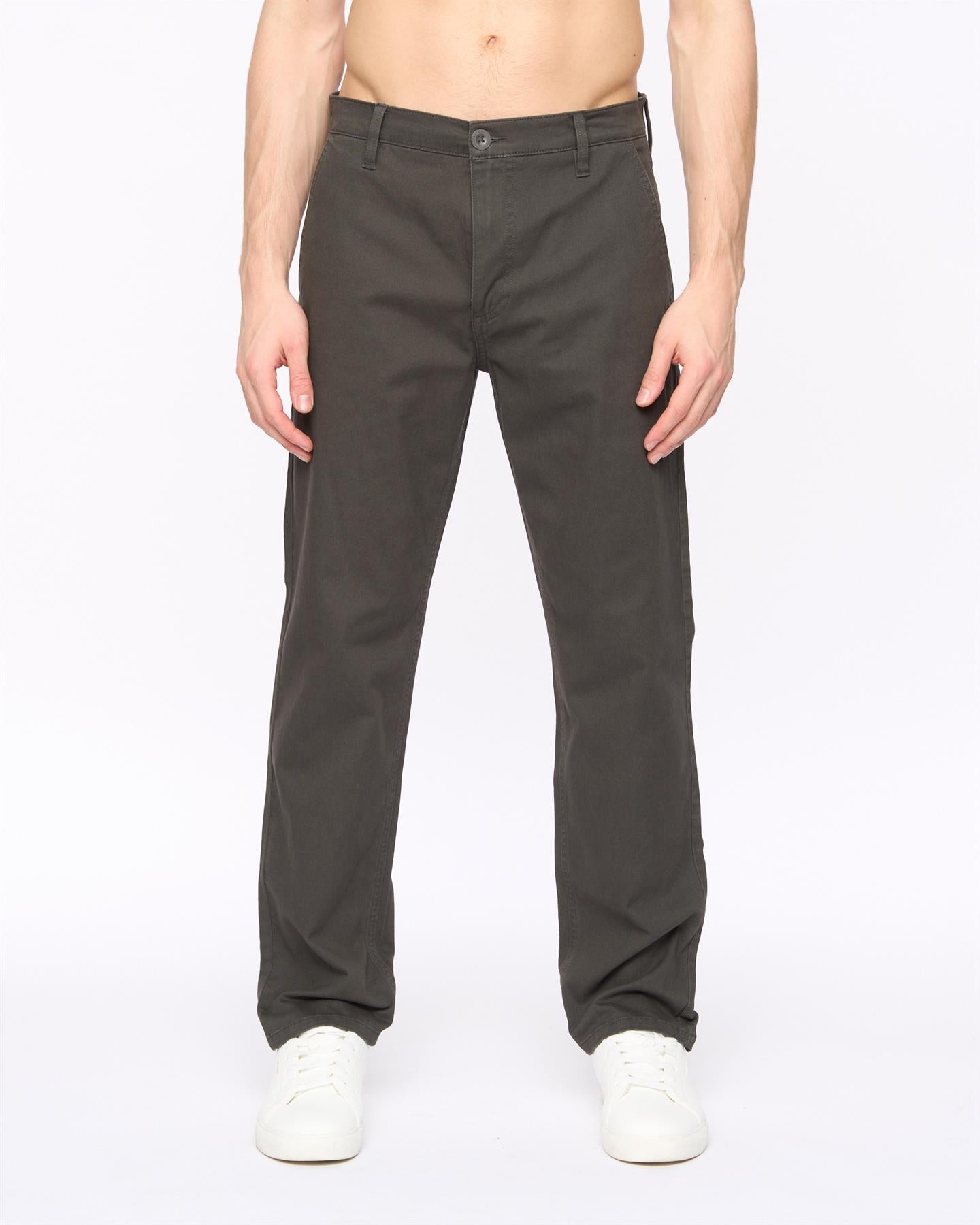 Mens Chalford Baggy Chinos Anthracite