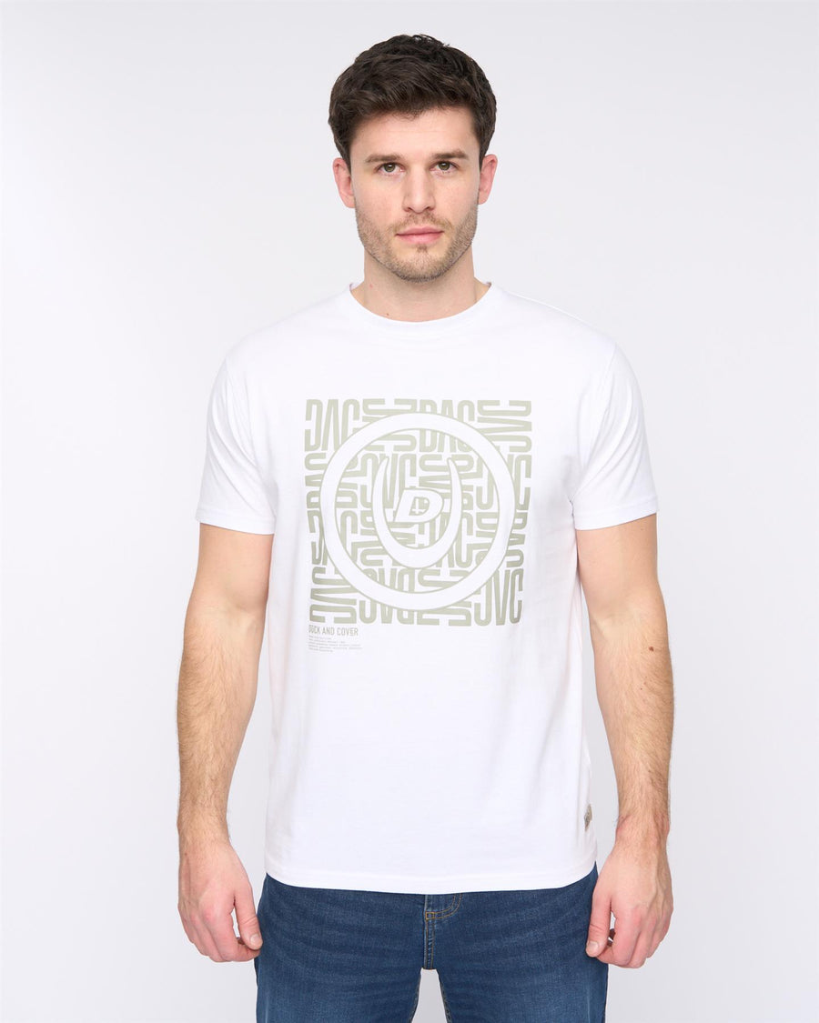 Mens Pixalate T-Shirt White