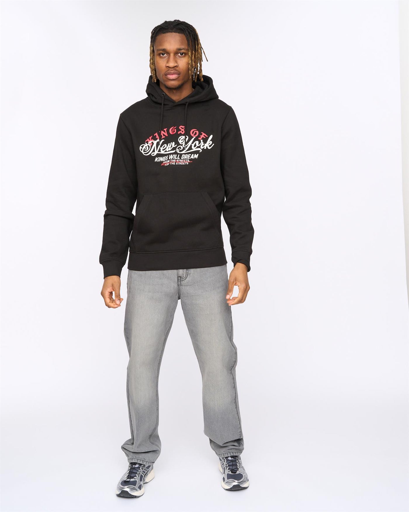 Mens Affiliated Hoodie Black