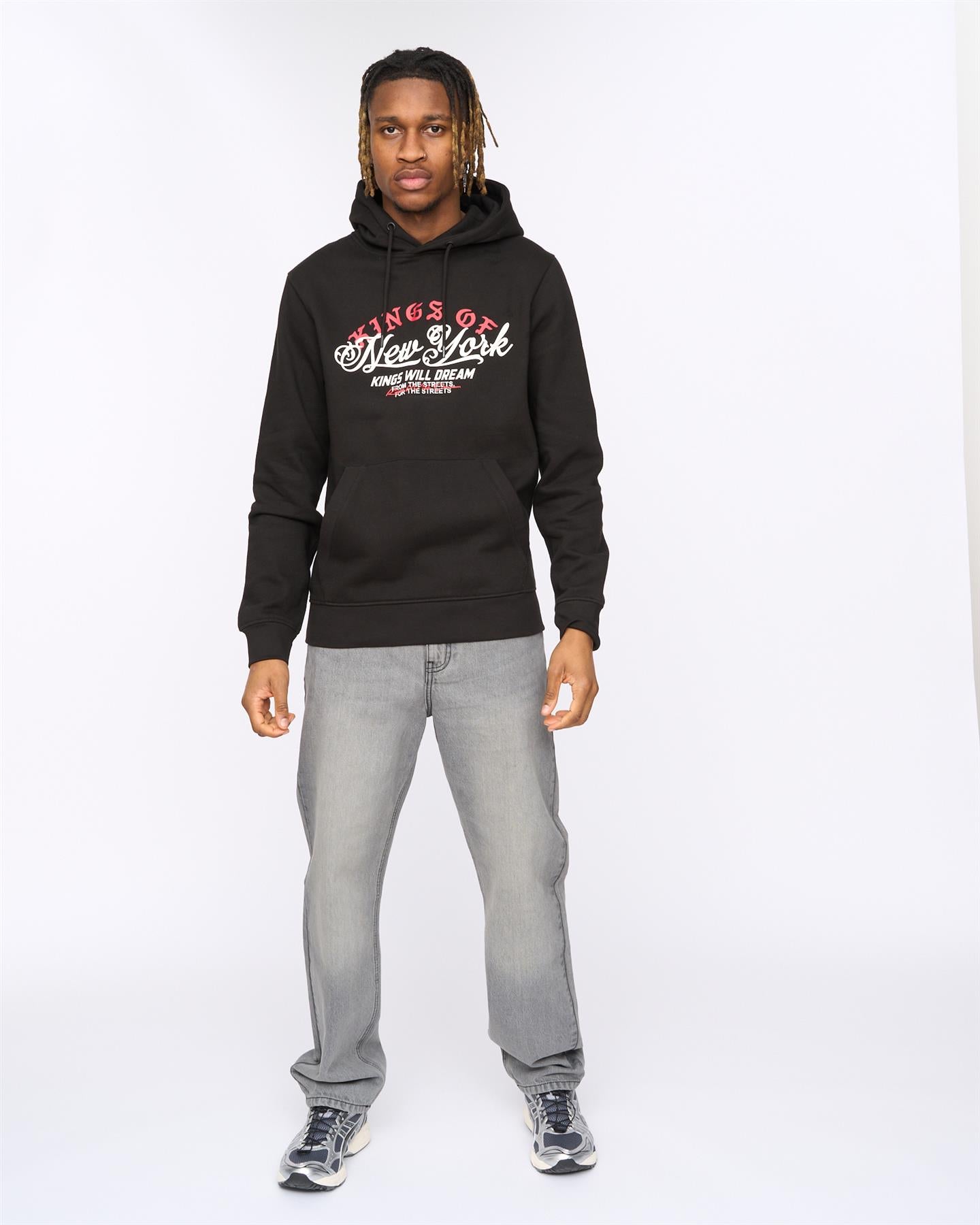 Mens Affiliated Hoodie Black