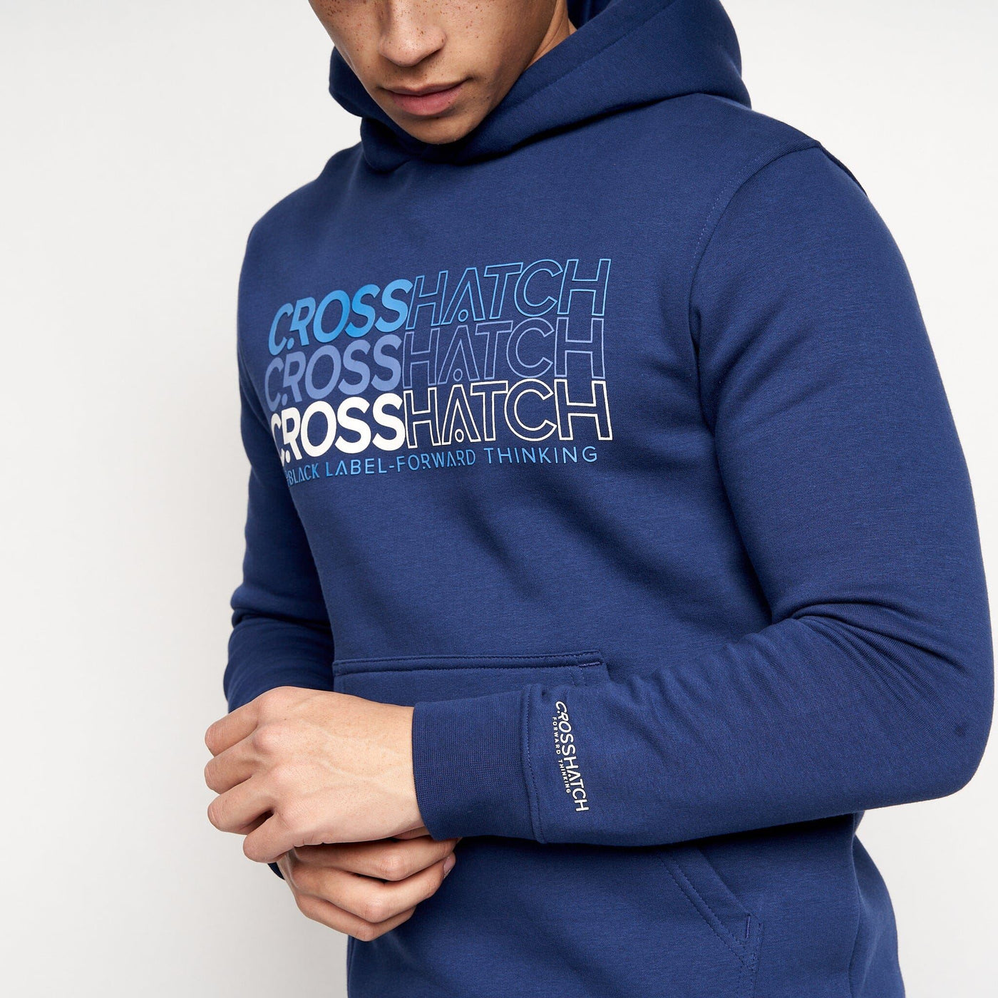 Mens Larmen Hoodie 2pk Navy/Blue