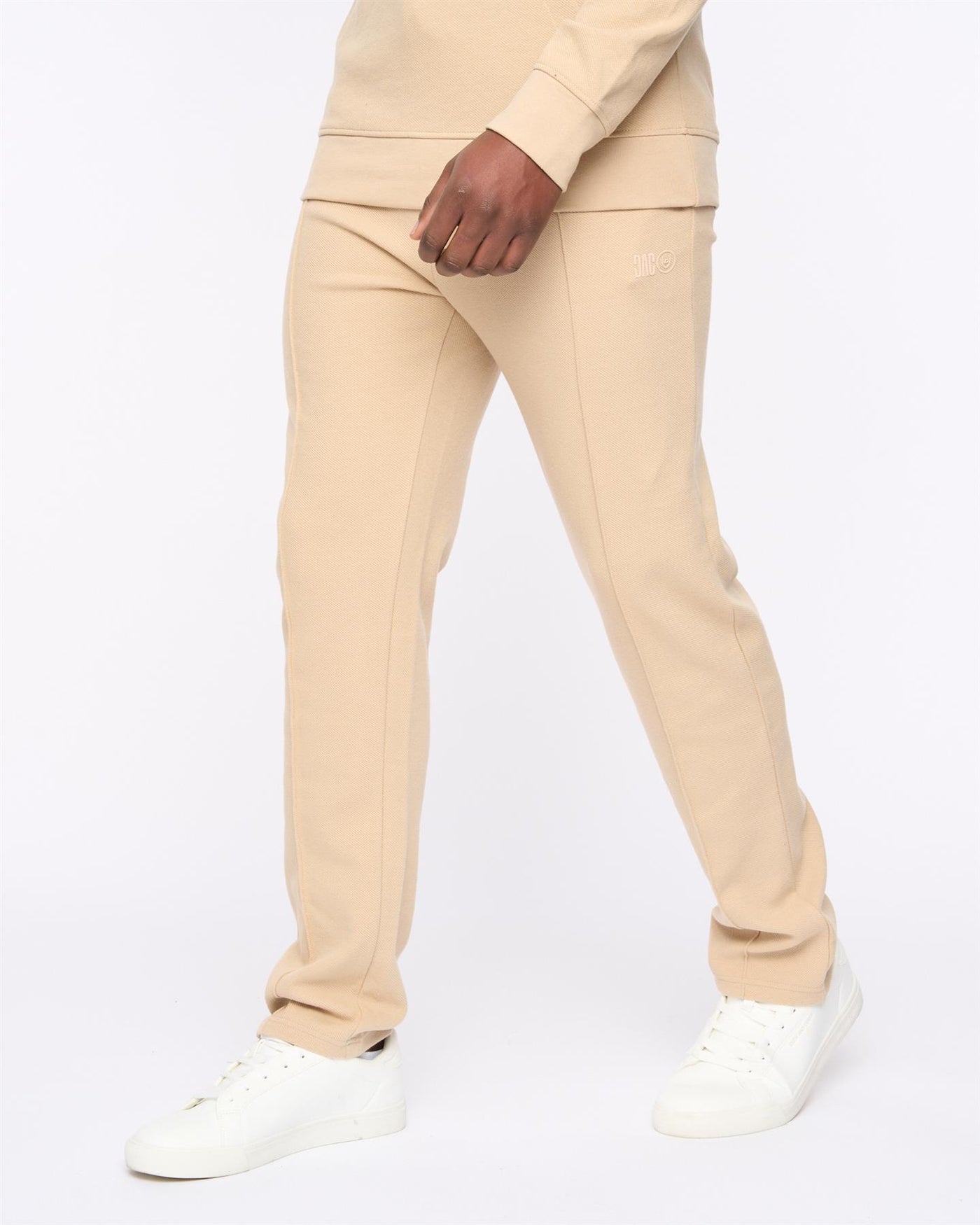 Mens Hannings Zip Thru & Joggers Set Stone