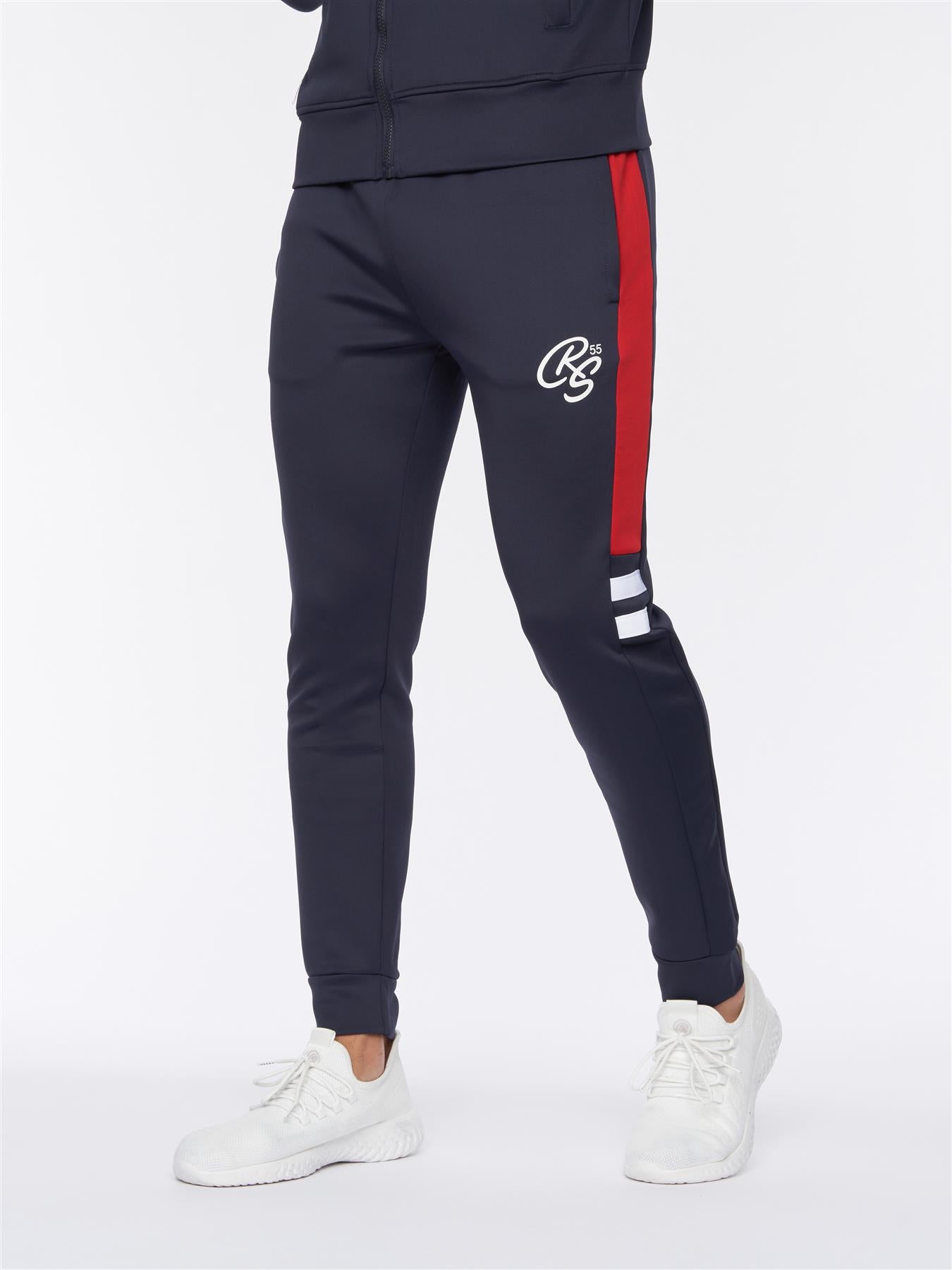 Ezra Tracksuit Navy/Red