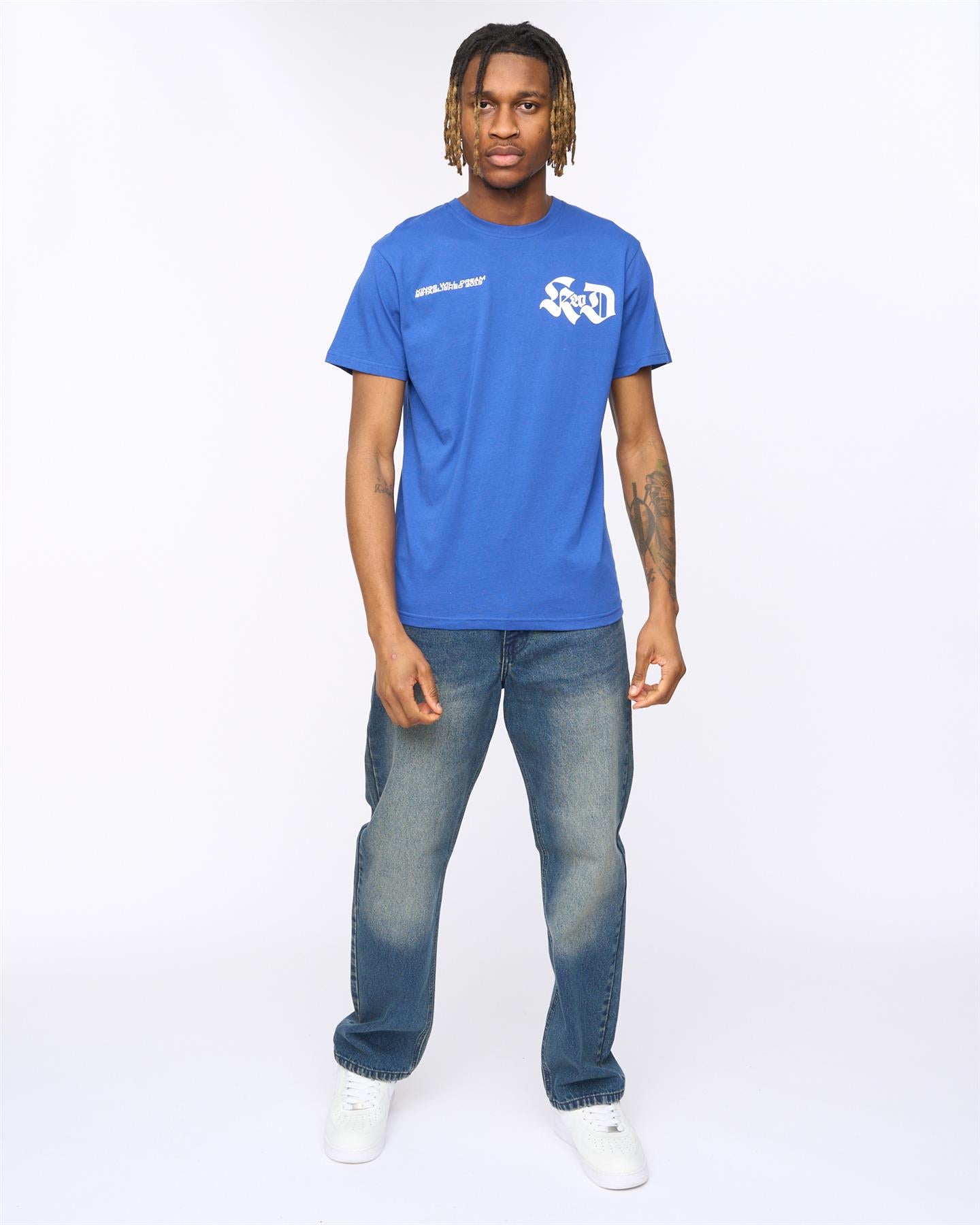 Mens Cartellio T-Shirt Blue
