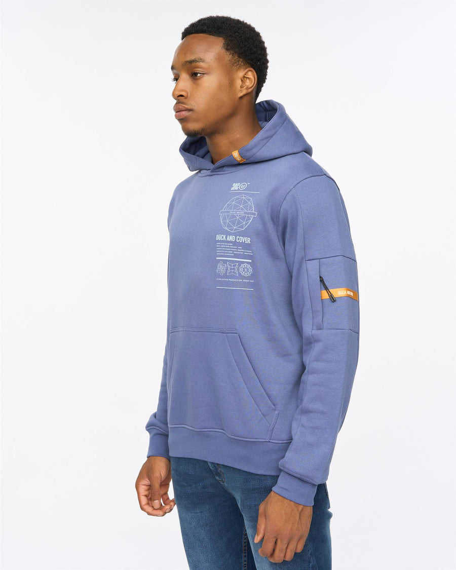 Mens Ashland Hoodie Denim Blue