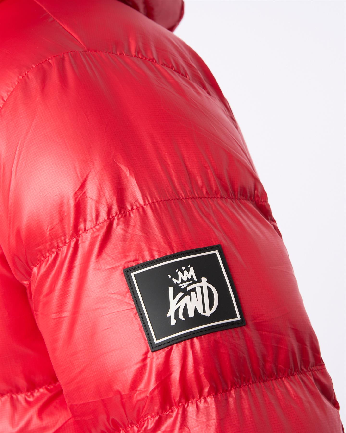 Mens Welcome Puffer Jacket Red