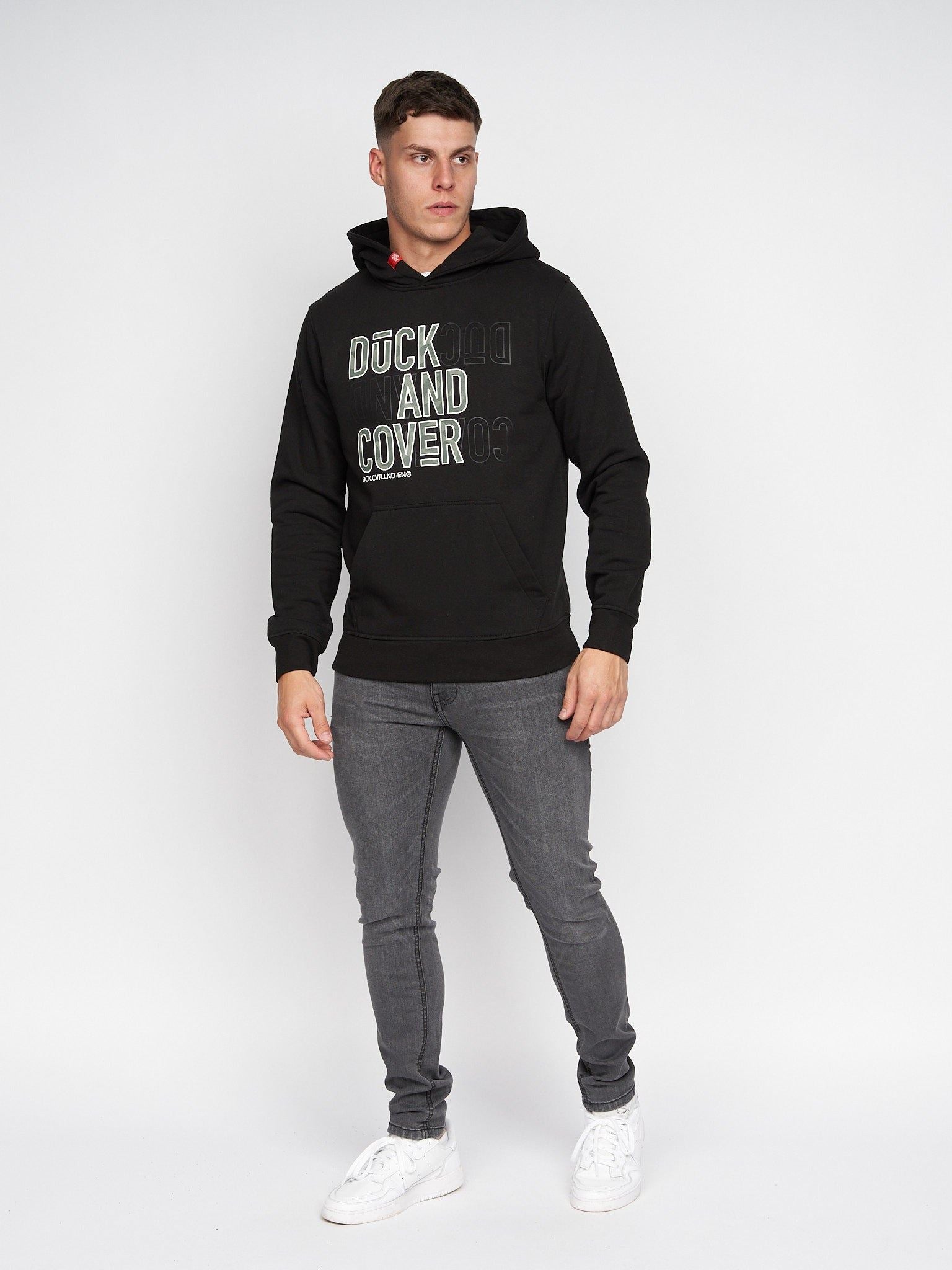 Mens Pecklar Hoodie Black