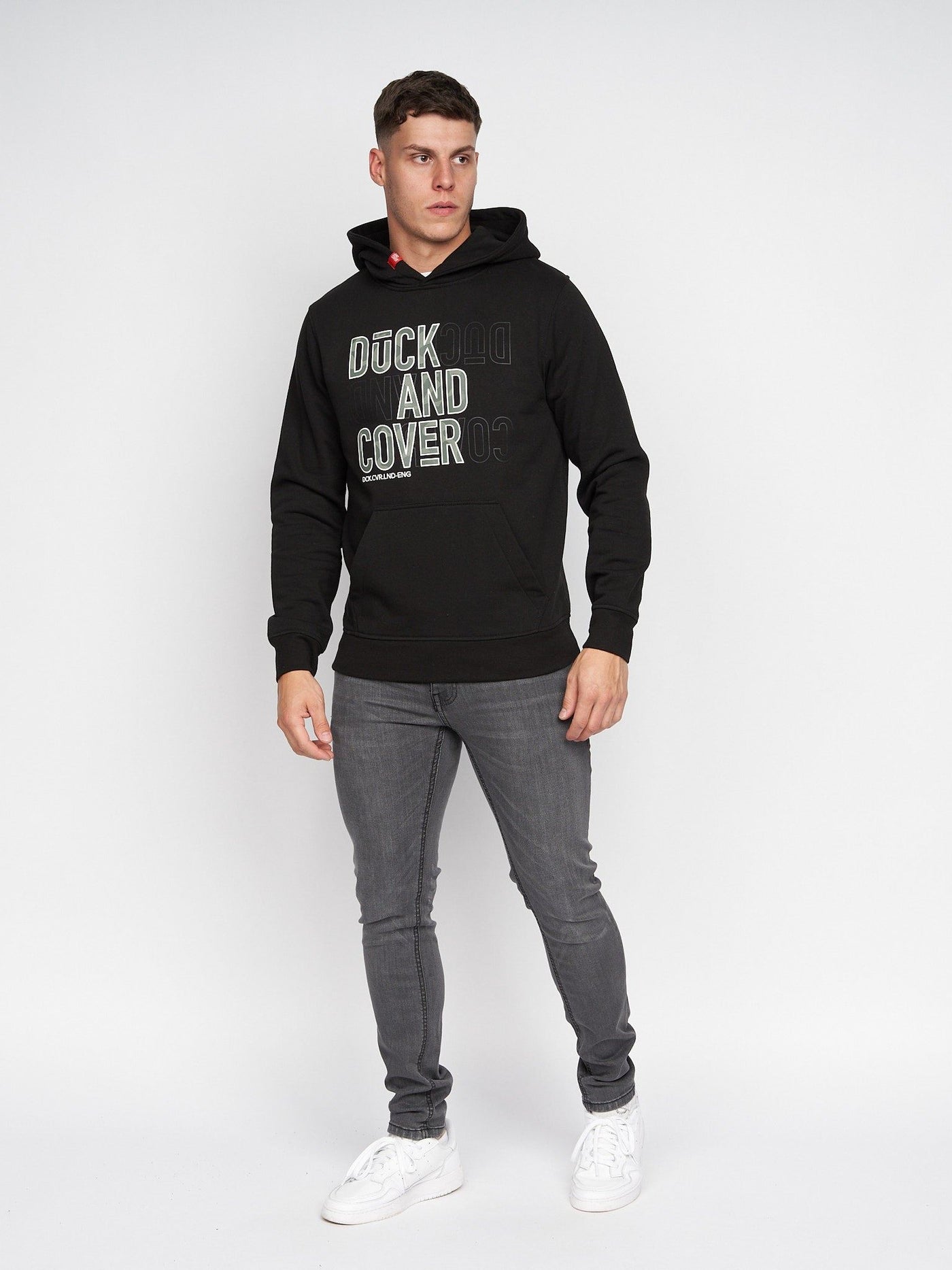 Mens Pecklar Hoodie Black