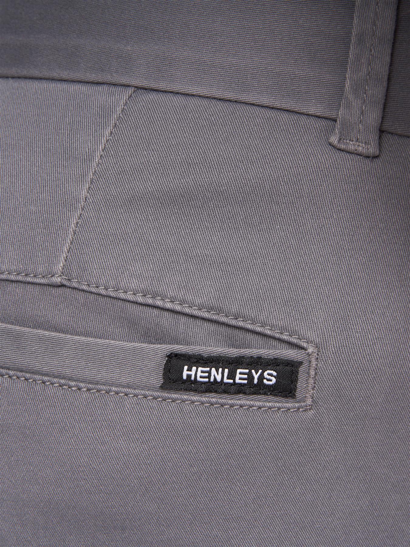 Mens Visit Chinos Grey