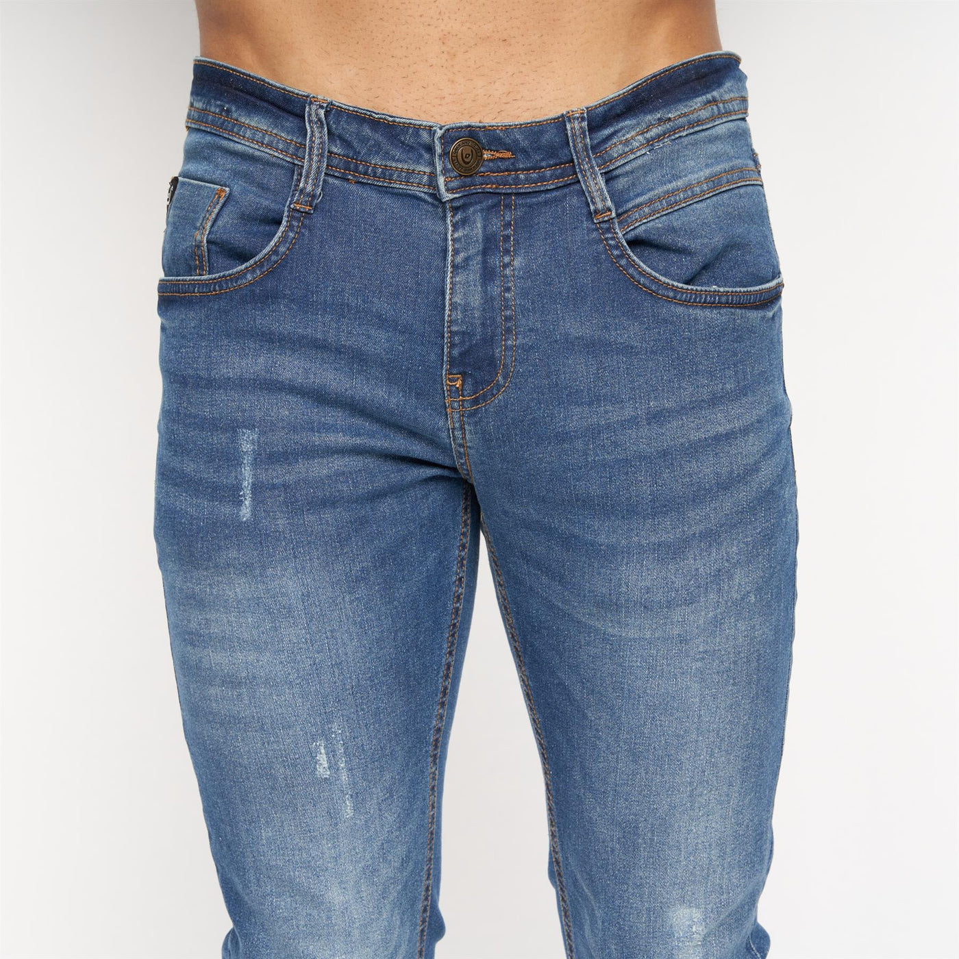 Tranfold Slim Fit Jeans Stone Wash