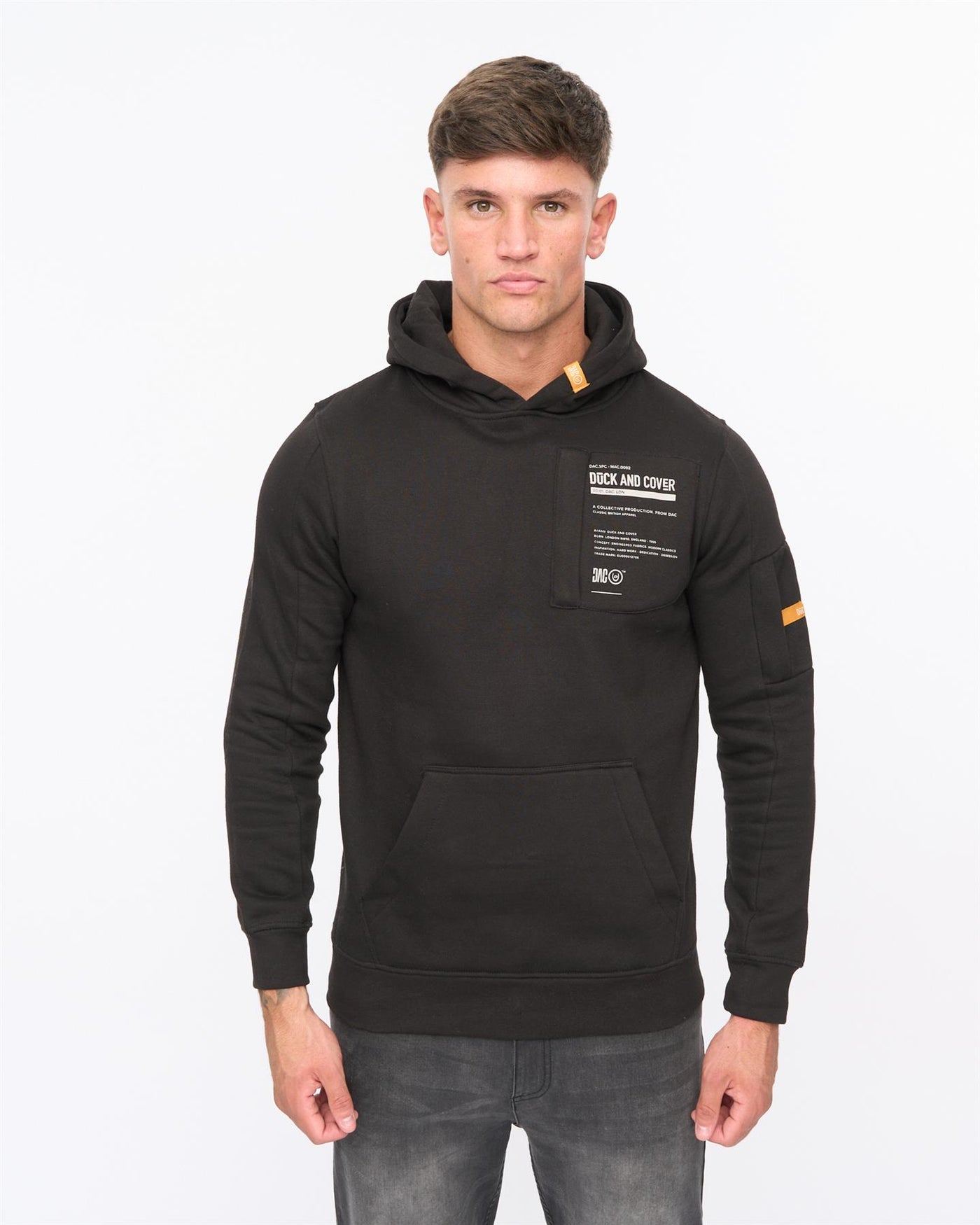 Mens Adamsberg Hoodie Black