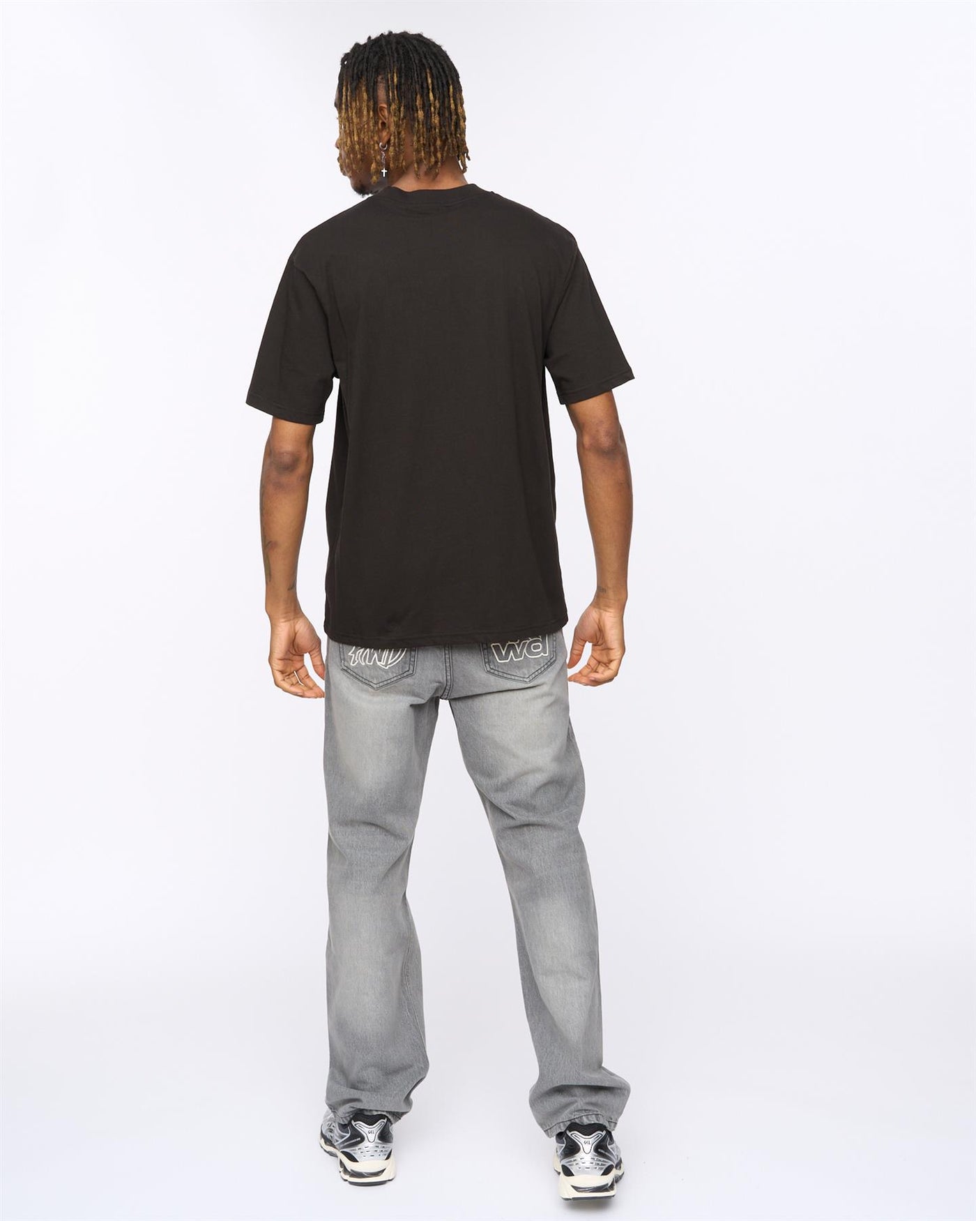 Mens Dimenshed T-Shirt Black