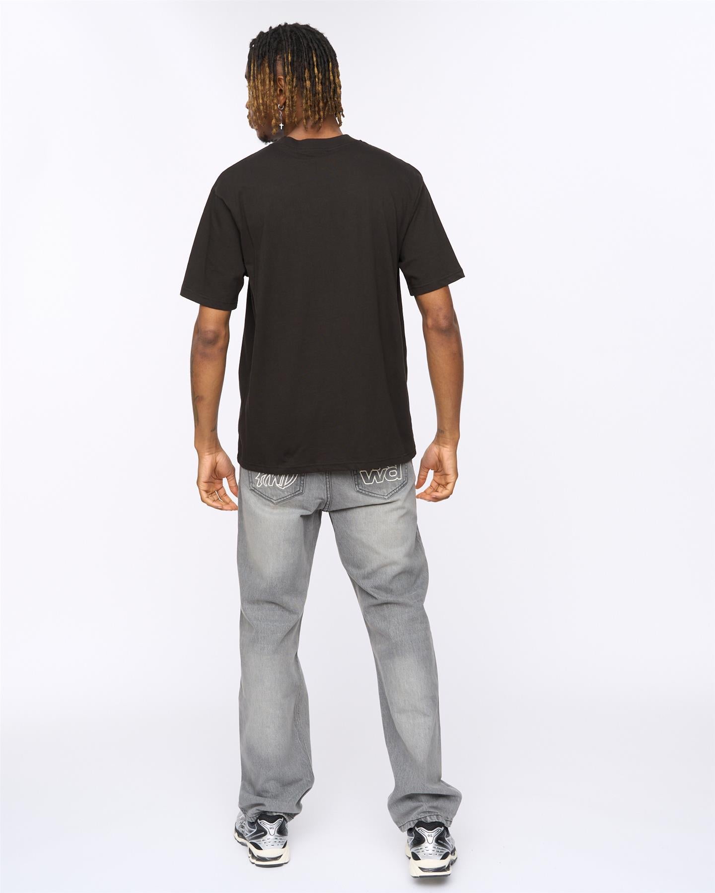 Mens Dimenshed T-Shirt Black