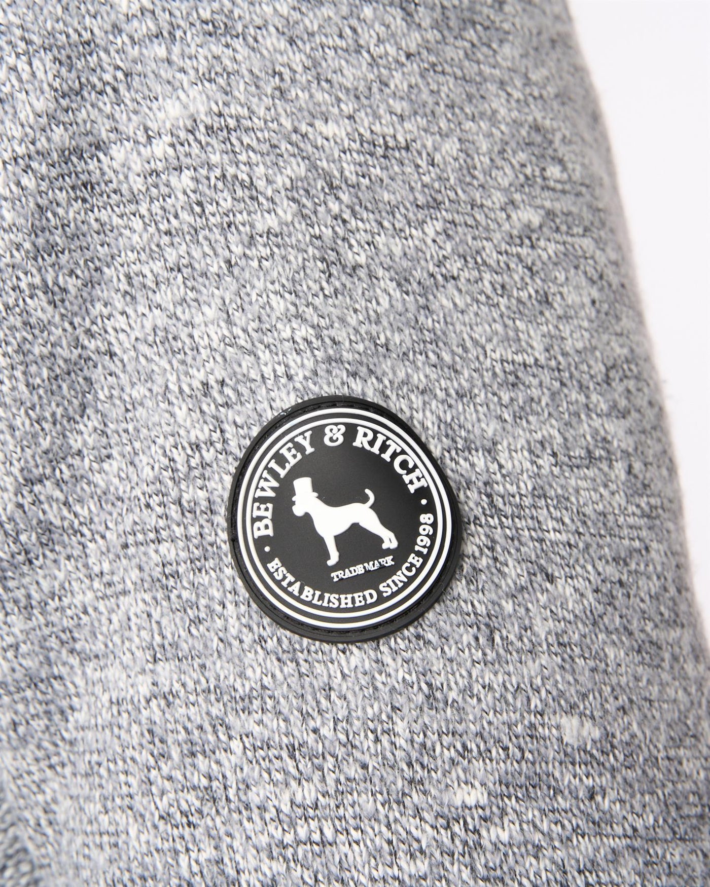 Mens Tonbridge Cardigan Light Grey Marl