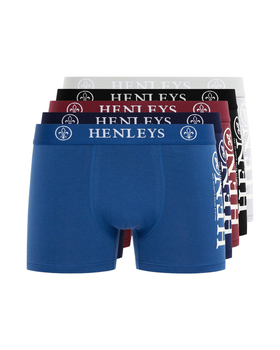 Mens Kelmack2 Boxers 5pk Assorted