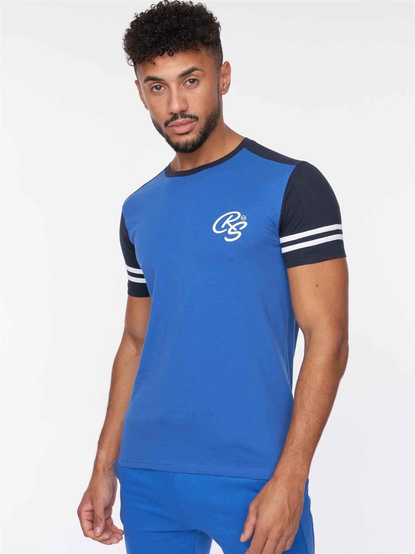 Techland T-Shirt/Shorts Set Blue/Navy