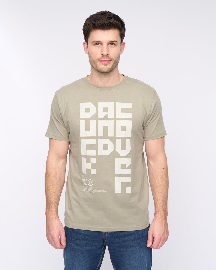 Mens Squarelarge T-Shirt Sage