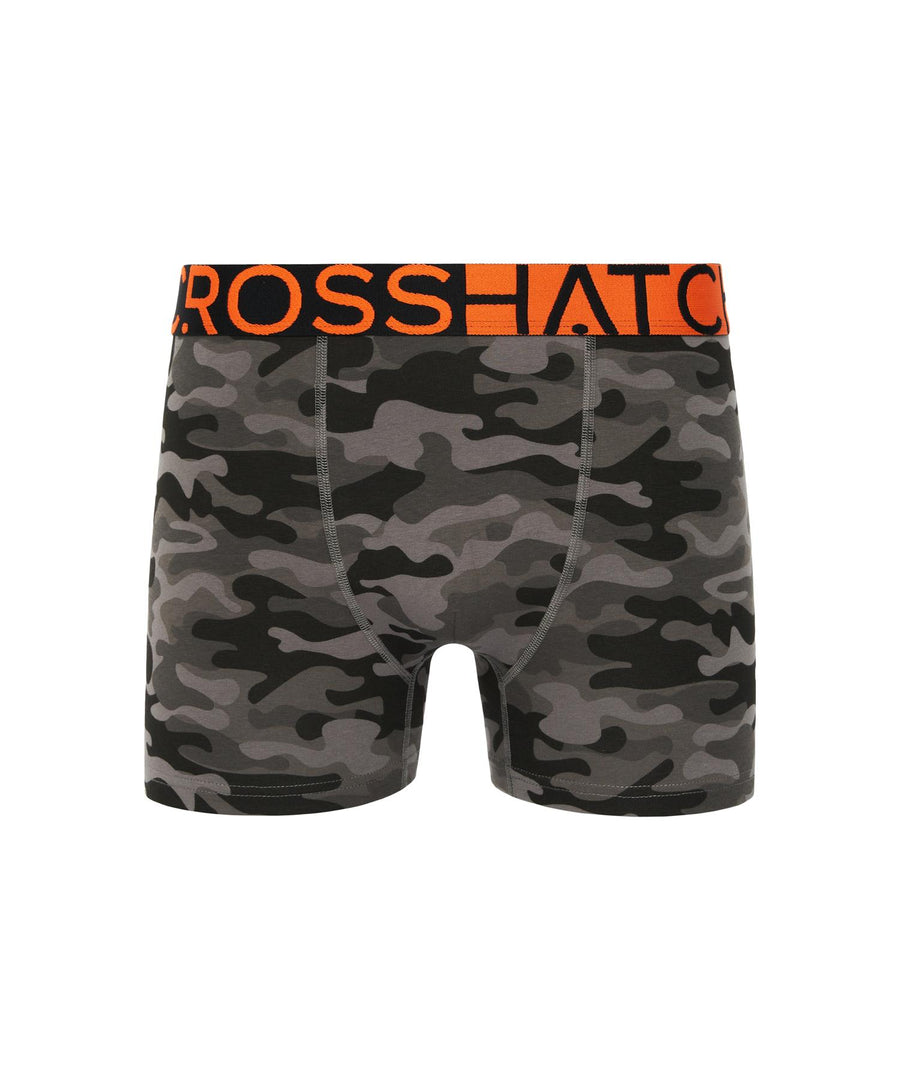 Mens Endocamo Boxers 5pk Orange