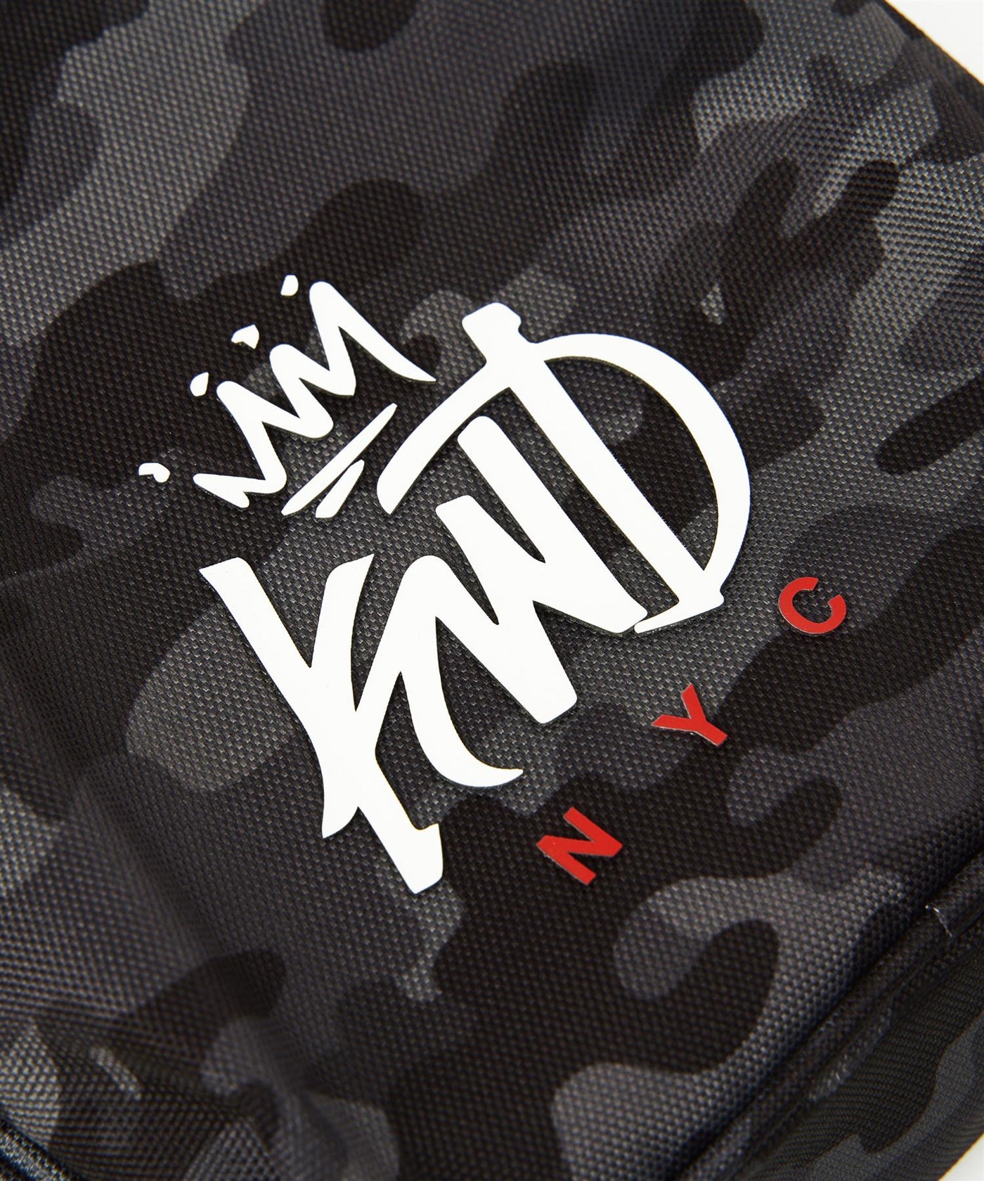 Mens Kayencee Cross Body Bag Black Camo